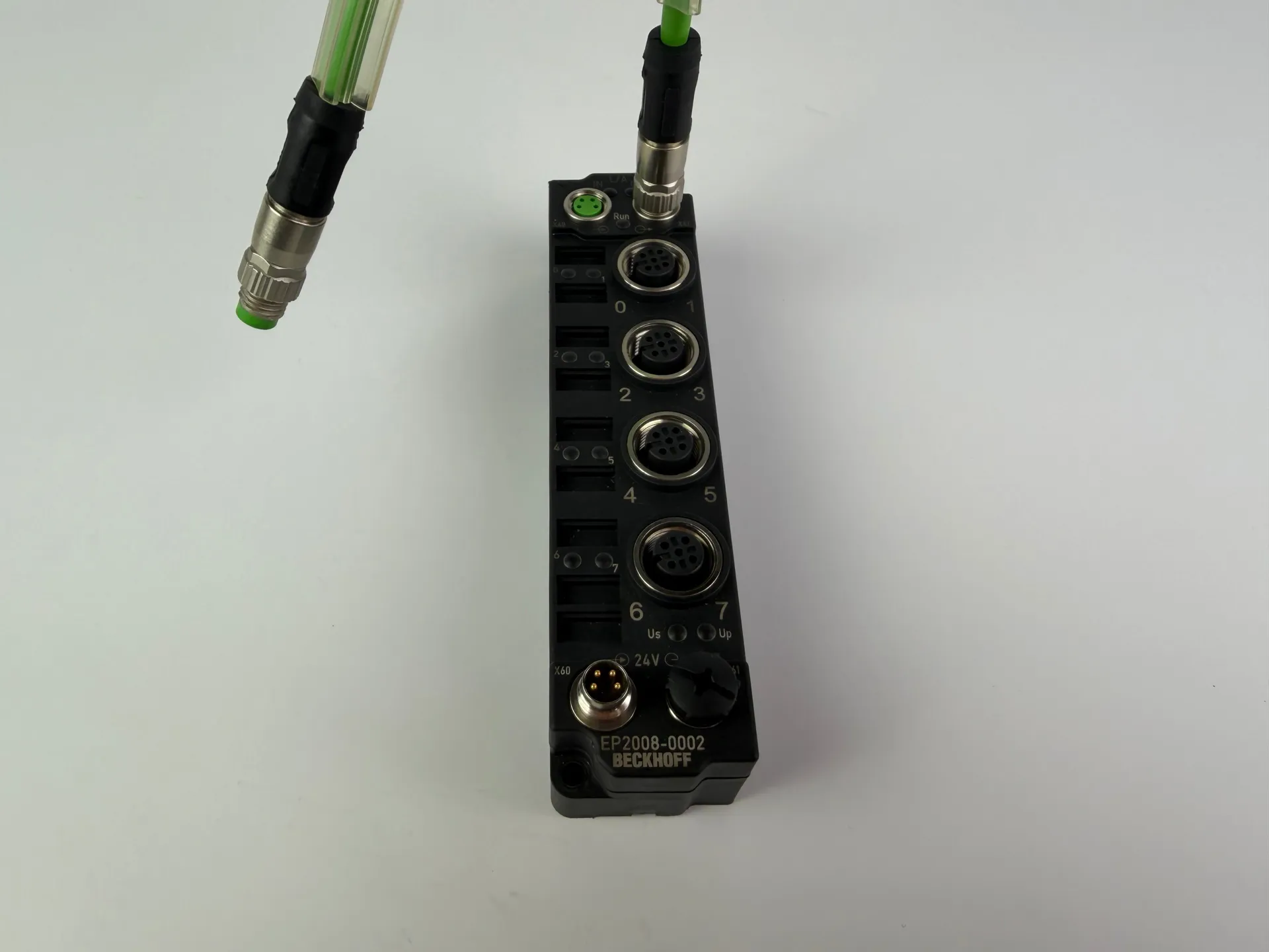 1x BECKHOFF  EP2008-0002 EtherCAT Module with cable - Thumbnail 4