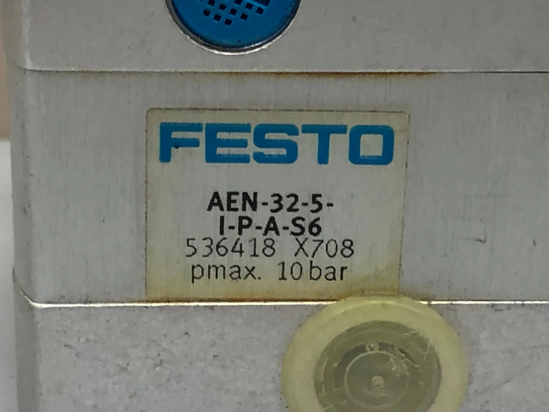 FESTO AEN-32-5-I-P-A-S6 536418 Compact Pneumatic Cylinder - Thumbnail 3