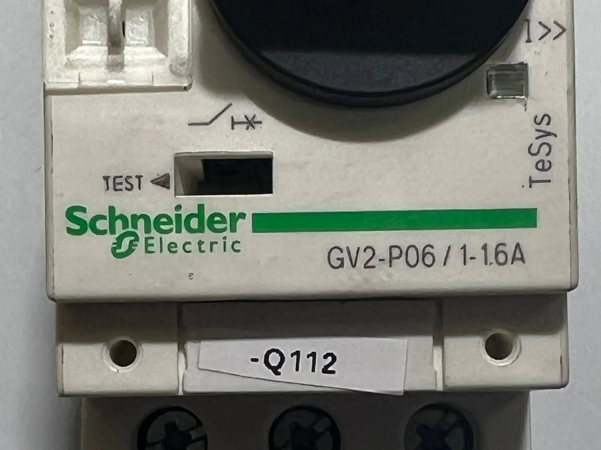 Schneider GV2-P06 1–1.6A Motor Circuit Breaker