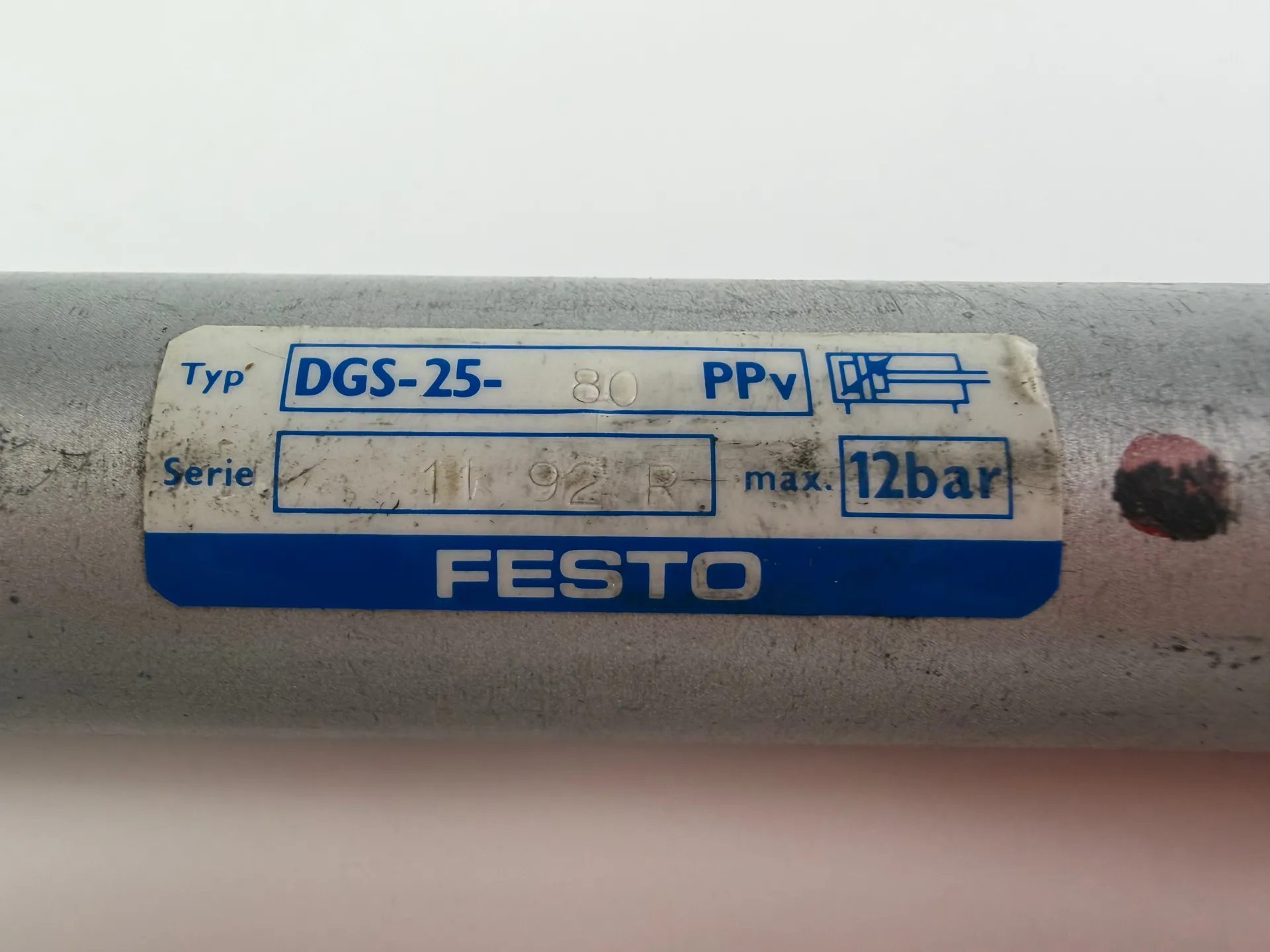 Festo DGS-25-80-PPV Pneumatic Cylinder 25mm Bore 80mm Stroke - Thumbnail 4