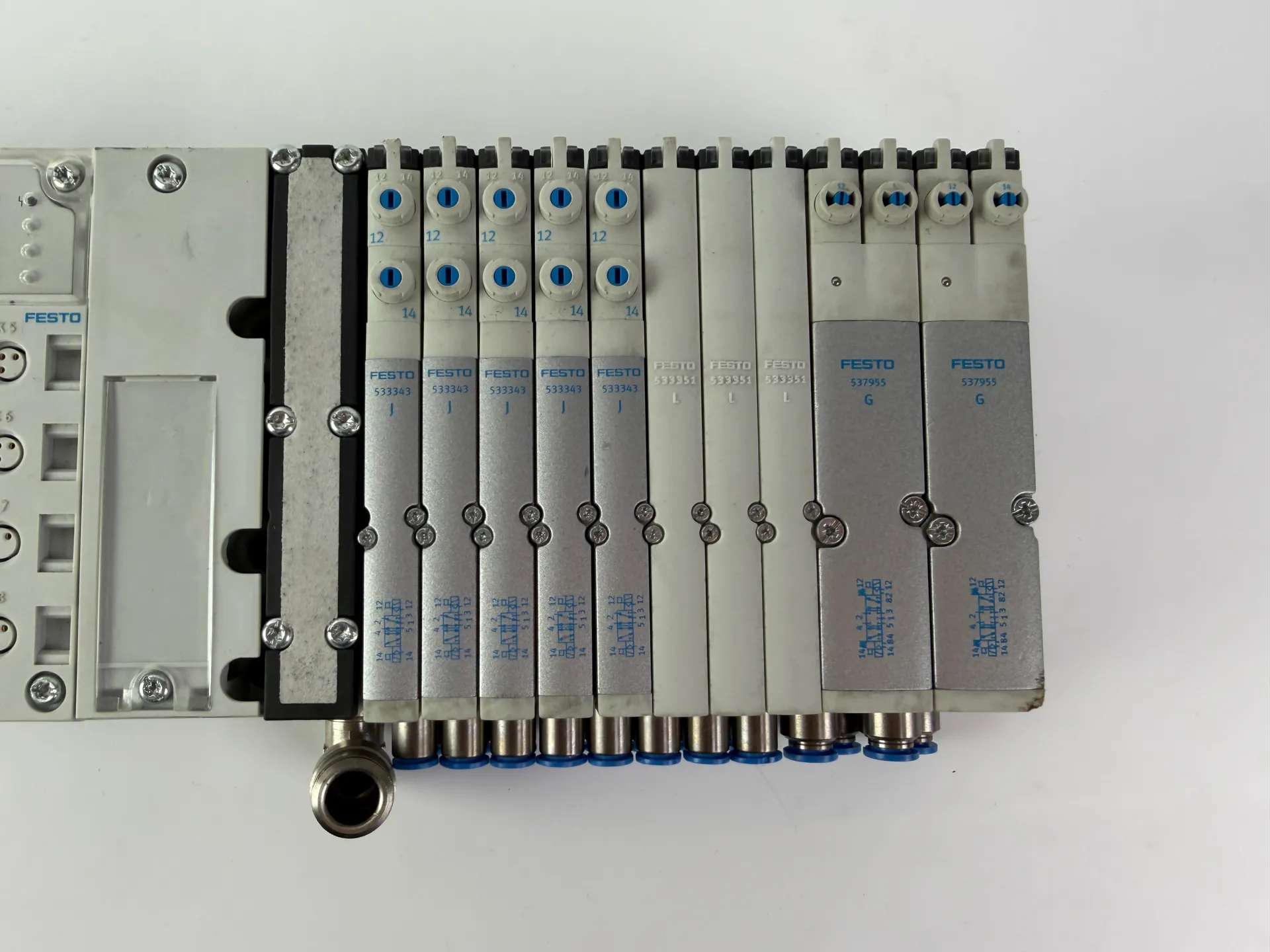 Festo CPX-AB-8-M8 Valve Terminal Assembly MPA1-FB-EMS-8 Pneumatic Valve Manifold - Thumbnail 2