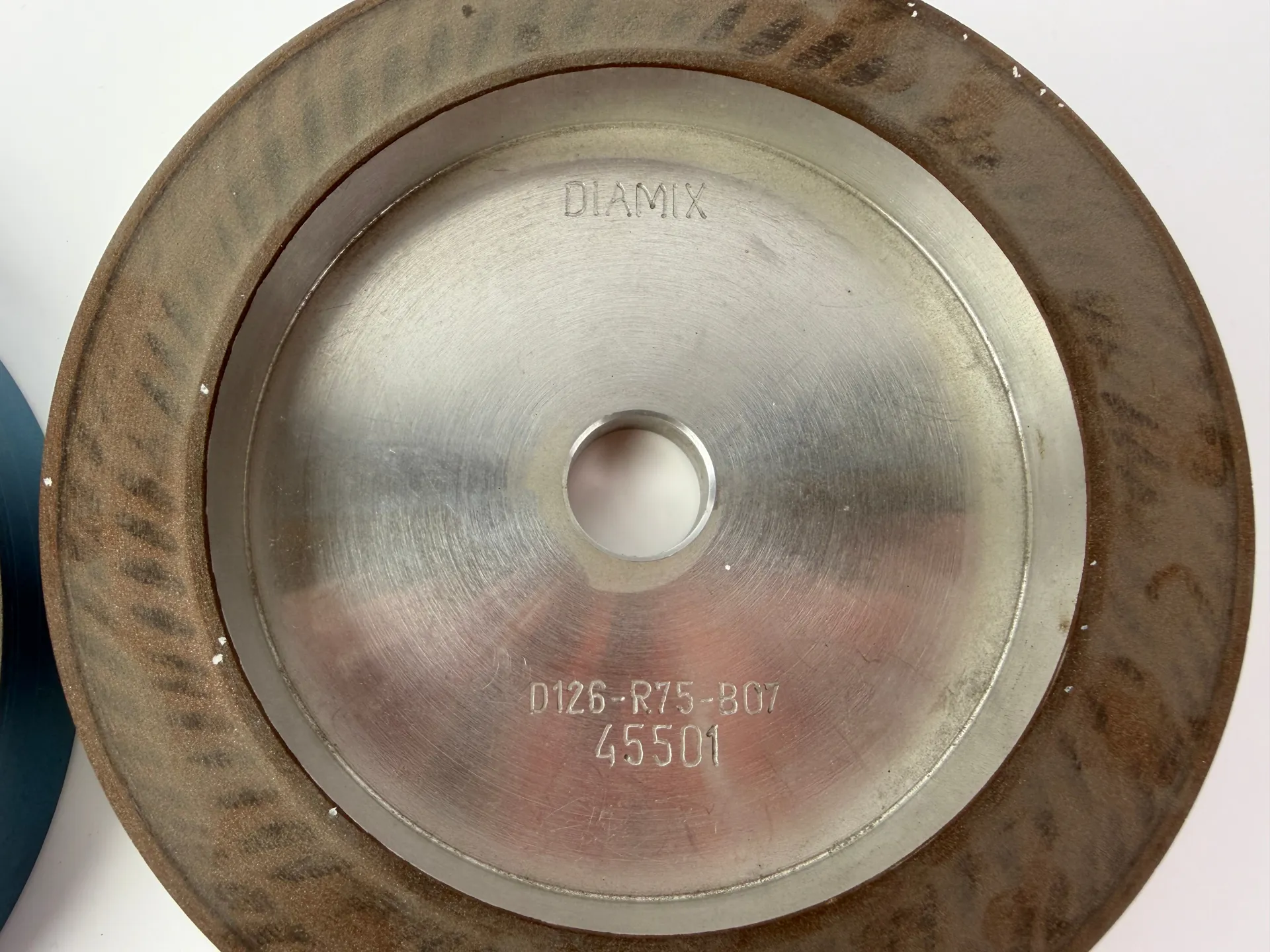 Norton ASD 126 R75 B99 6A2 + Diamix D126 R75 B07 Diamond Grinding Wheel 2pc - Thumbnail 5