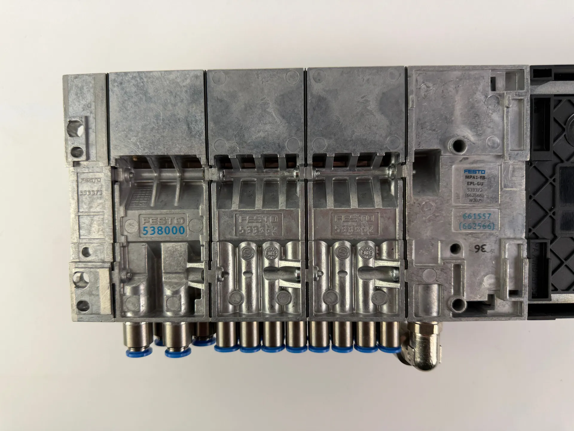 Festo CPX-AB-8-M8 Valve Terminal Assembly MPA1-FB-EMS-8 Pneumatic Valve Manifold - Thumbnail 9