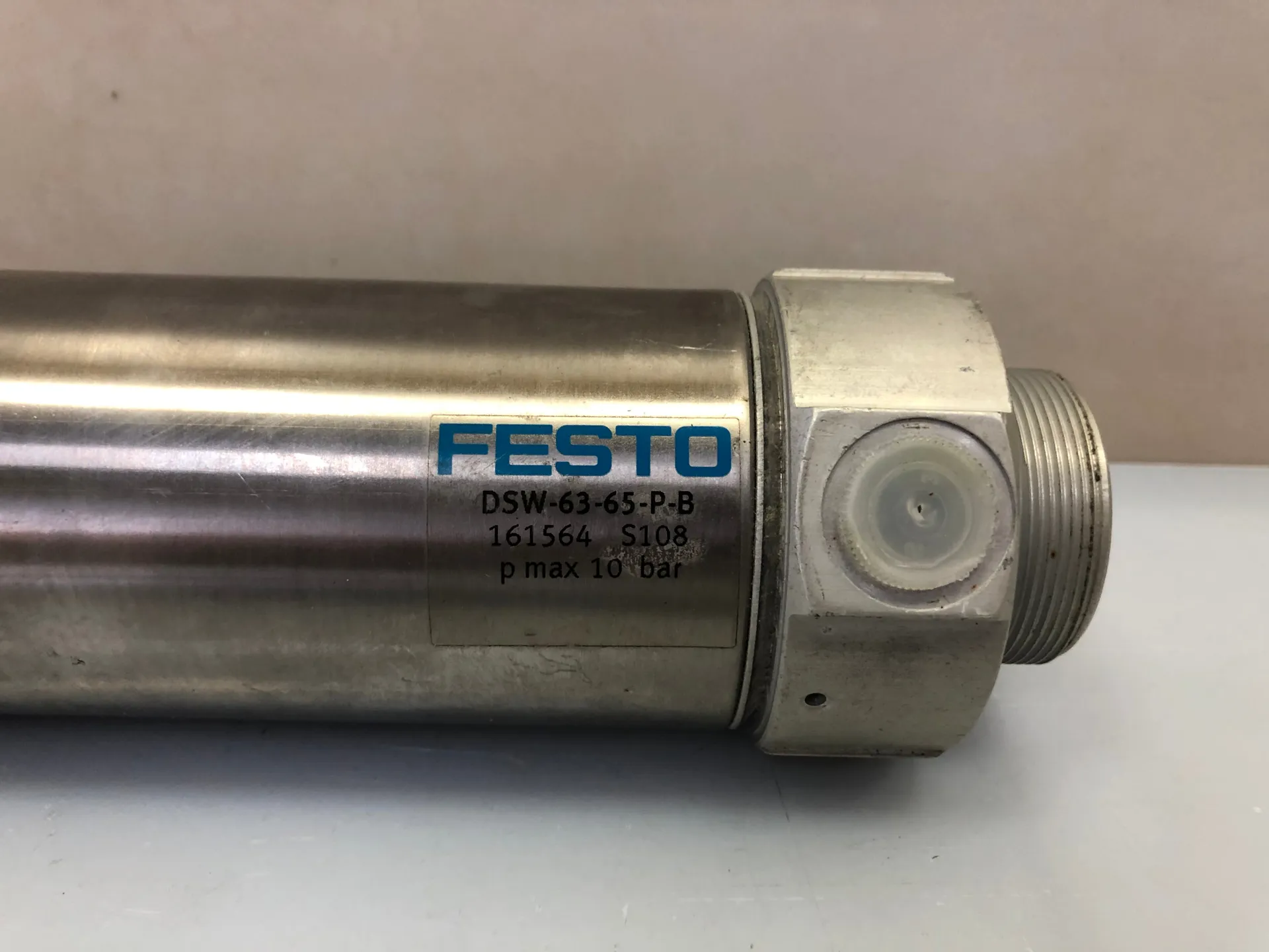 Festo DSW-63-65-P-B Pneumatic Rotary Cylinder – 63mm Bore, 65mm Stroke (Part No. 161564 / S108) - Thumbnail 3