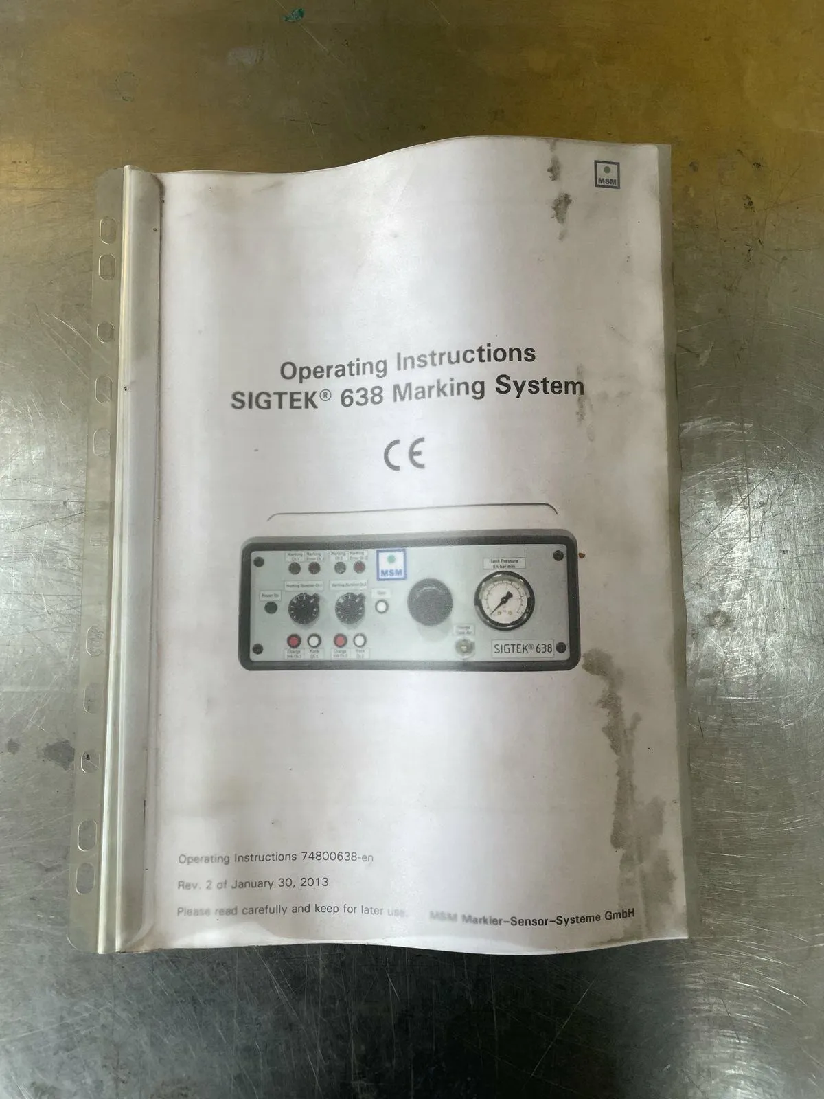 MSM Markiersysteme Sigtek 638 Marking System - Thumbnail 6