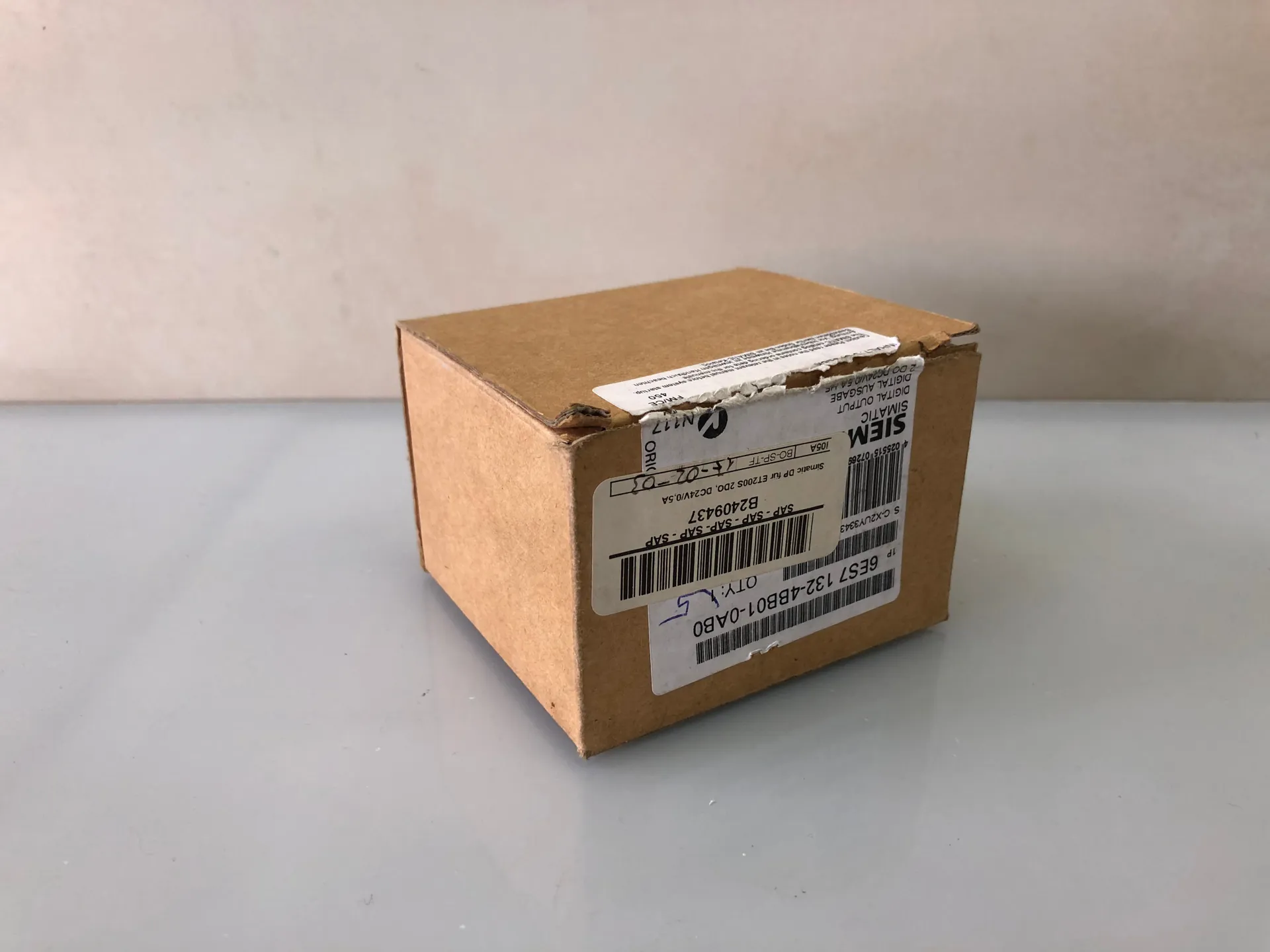 Siemens 6ES7 132-4BB01-0AB0 Electronic Module – ET 200S, 2DI, 24V DC