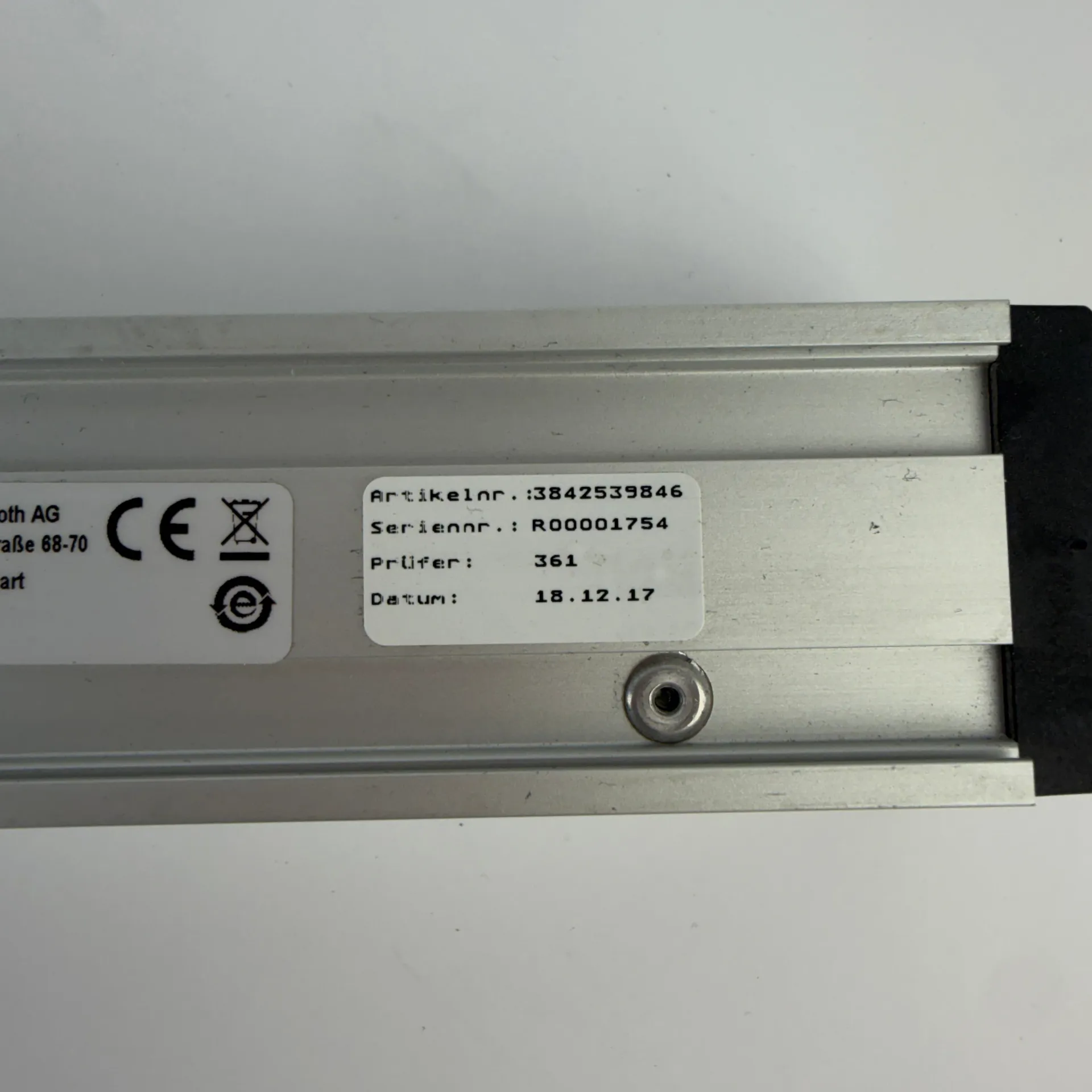 Bosch Rexroth 3842539846 Socket Strip D-2S/H 2-Outlet 16A 250V with Switch & Cable - Thumbnail 7
