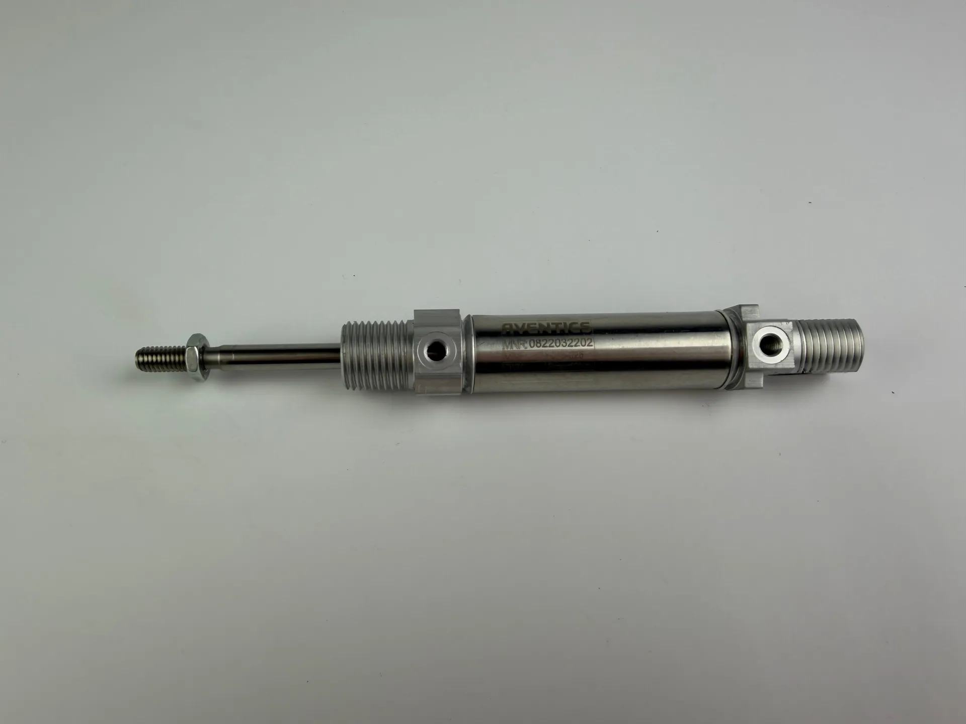 1x Aventics 0822032202 Pneumatic Cylinder – Double Acting – Max 10 Bar - Thumbnail 5