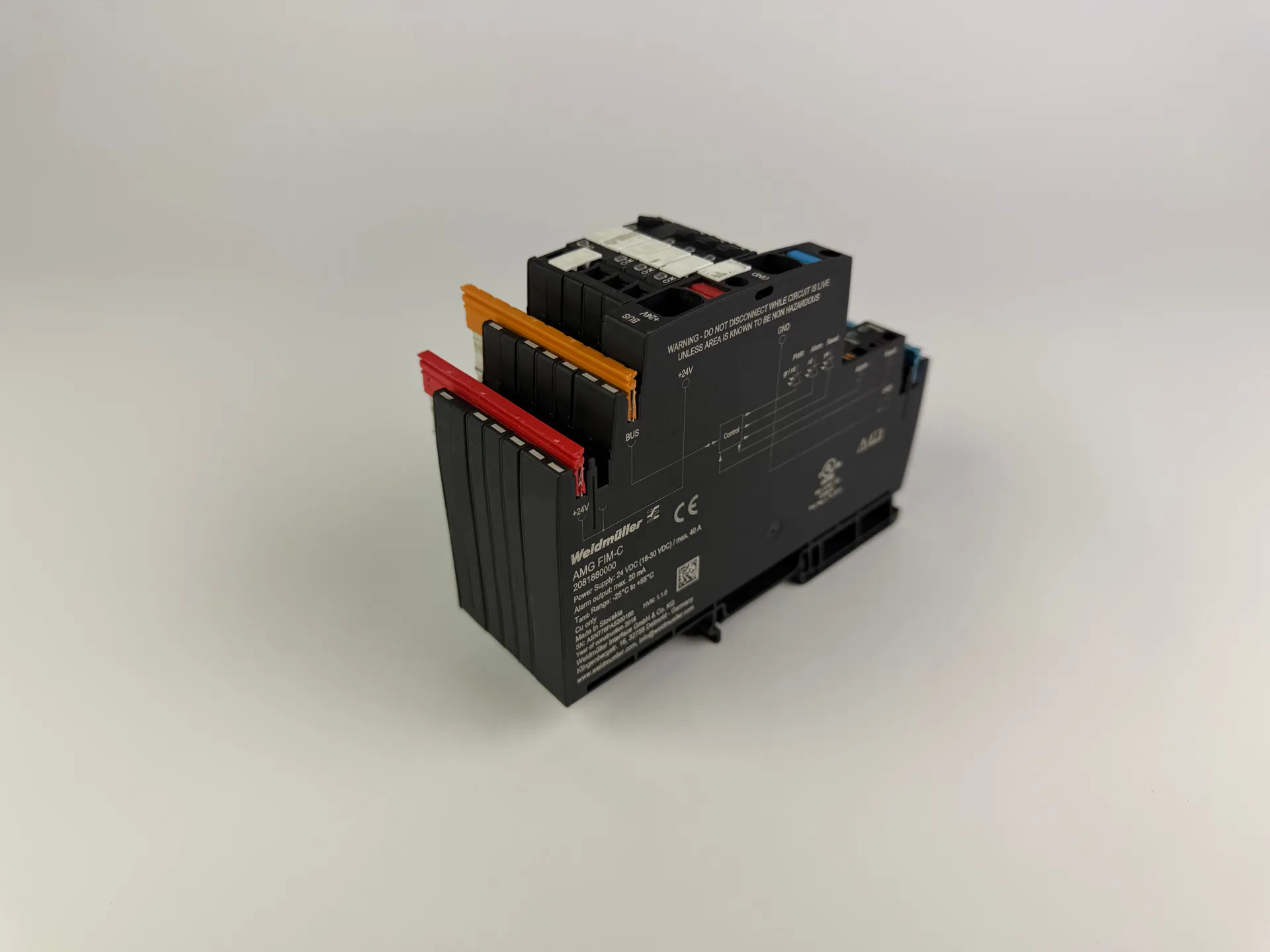 Weidmuller AMG FIM-C DIN Rail Terminal Blocks 2081880000 - Thumbnail 7