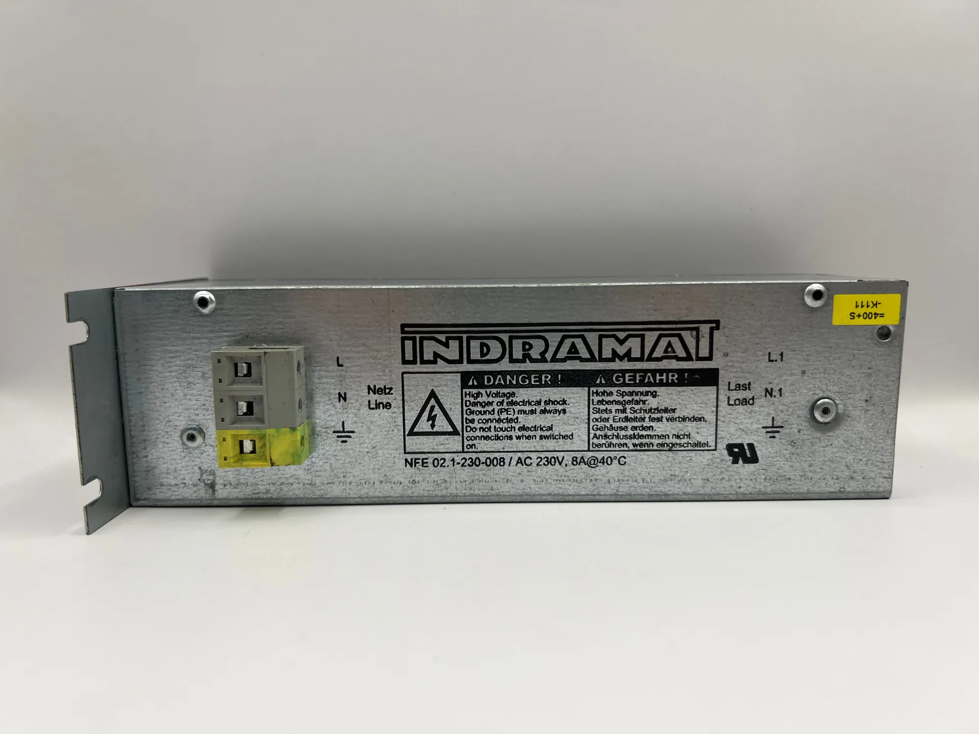 1x Indramat NFE02.1-230-008 Power Line Filter 230V AC 8A - Thumbnail 2