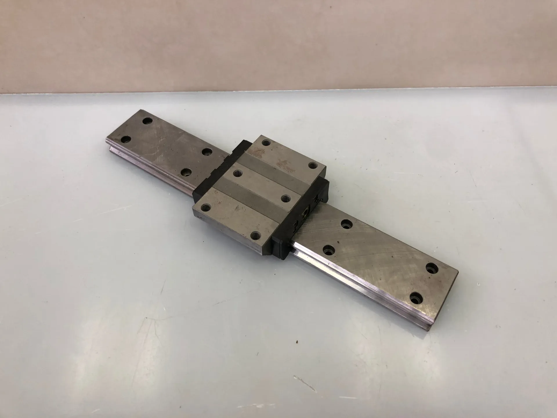 THK SHW27 Linear Guide Slider with 270mm Rail – Wide Type Block and Rail Set