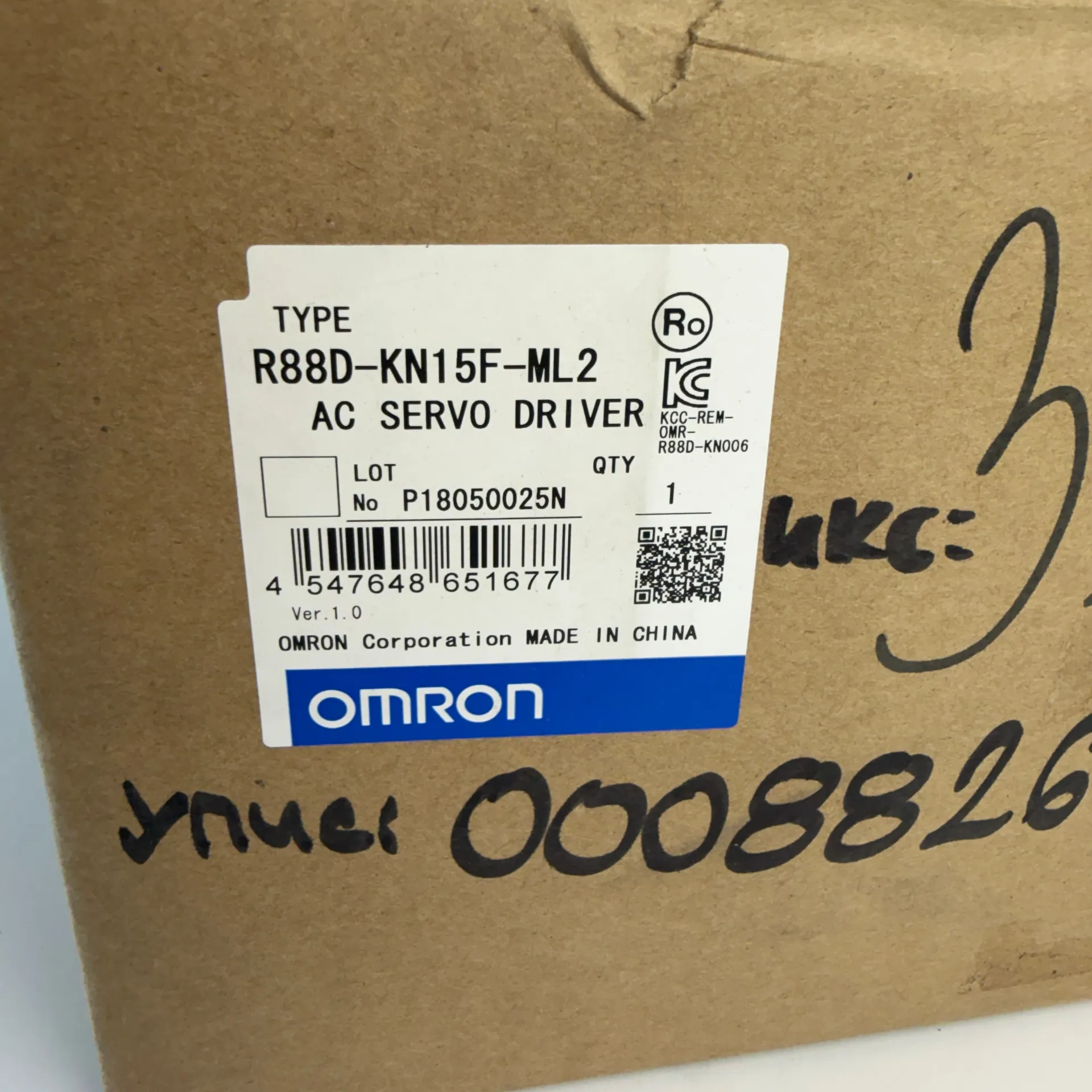 Omron R88D-KN15F-ML2 Accurax G5 1.5kW 400V AC Servo Driver MECHATROLINK-II - Thumbnail 2