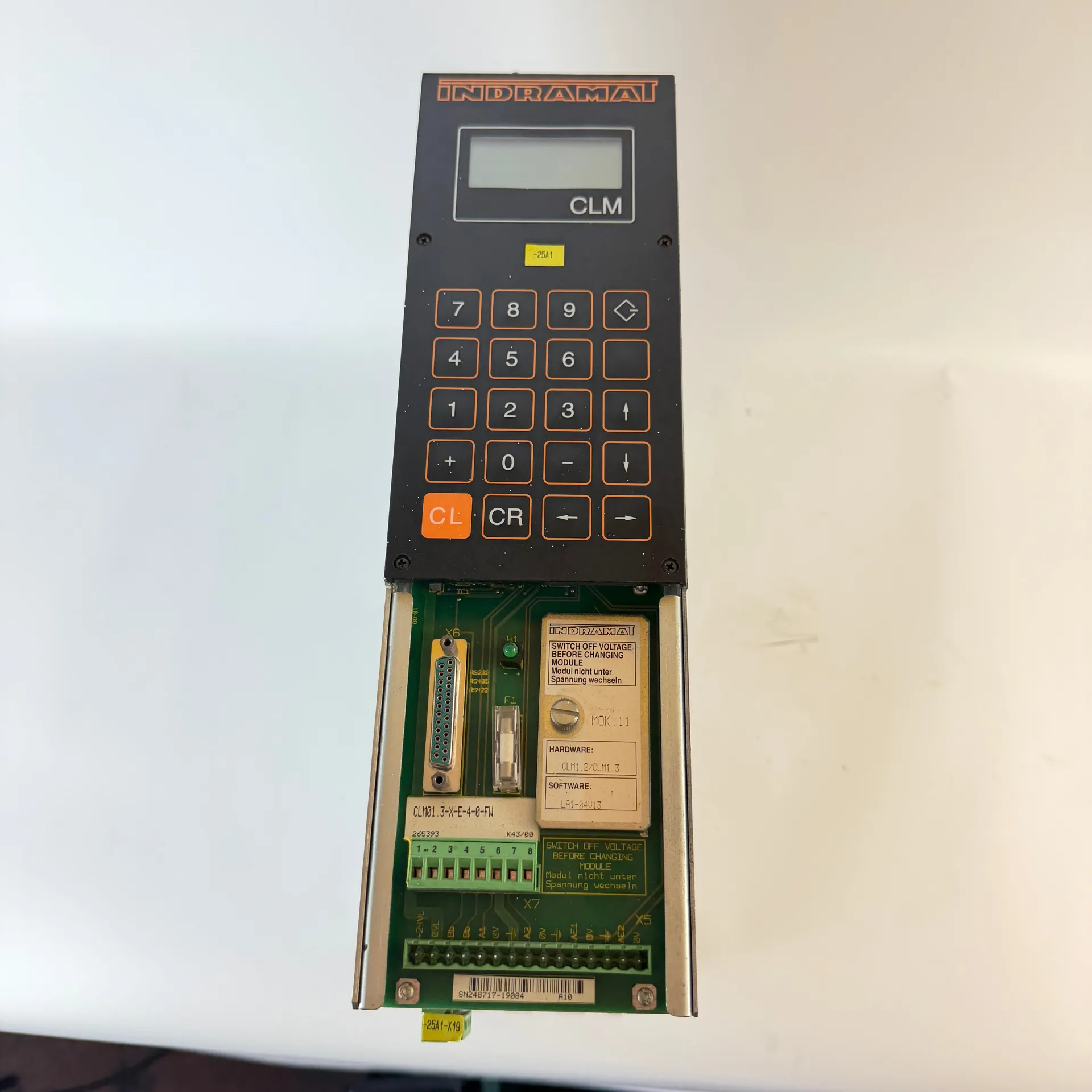 Indramat FWA-CLM1.3-LA1-04VRS-MS 266008 CLM Axis Positioning Controller - Thumbnail 2