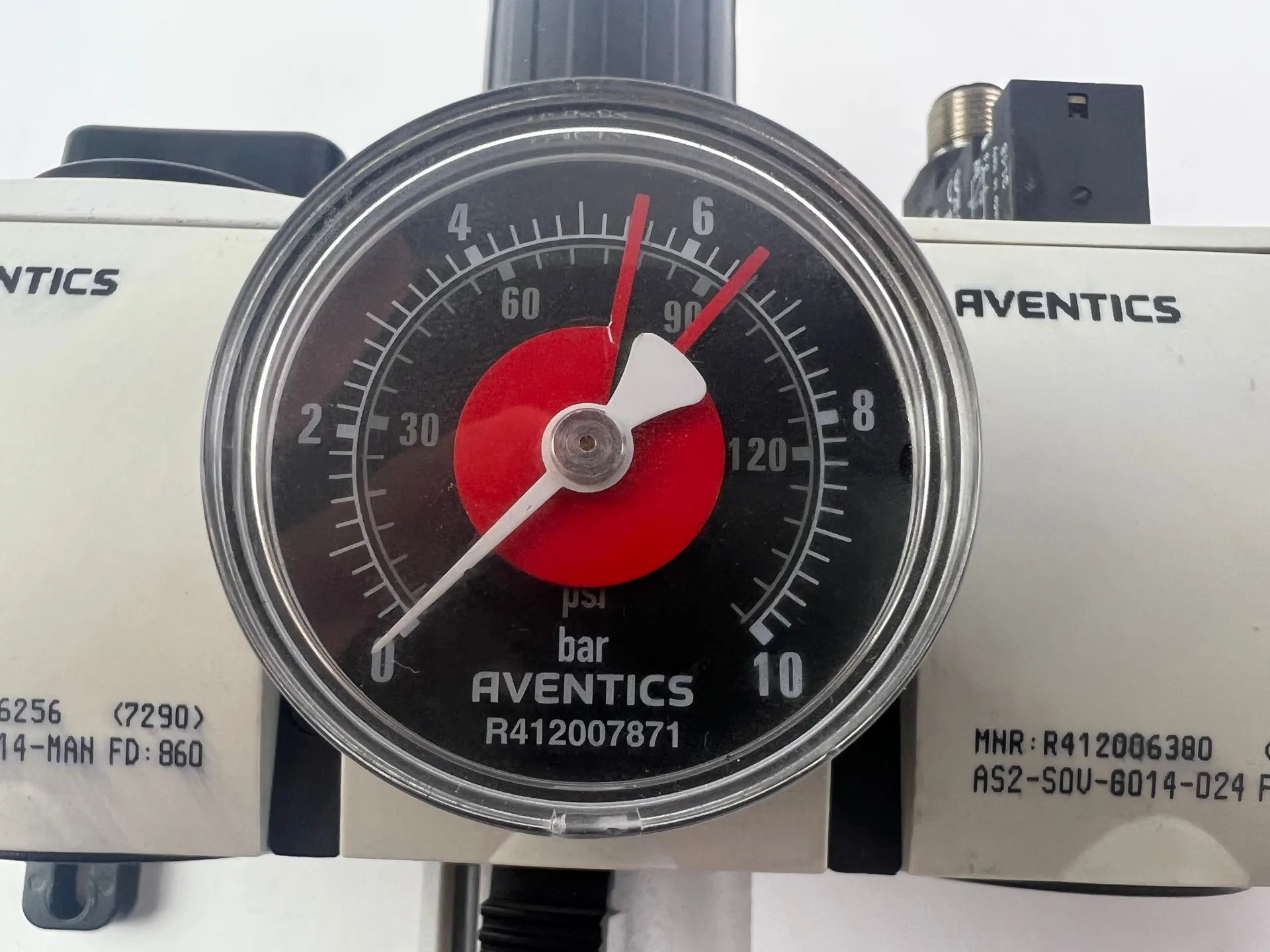 Aventics R412006256 R412006175 R412006380 R412006272 R412006250 + R412010767 Pressure Regulating Valves - Thumbnail 8
