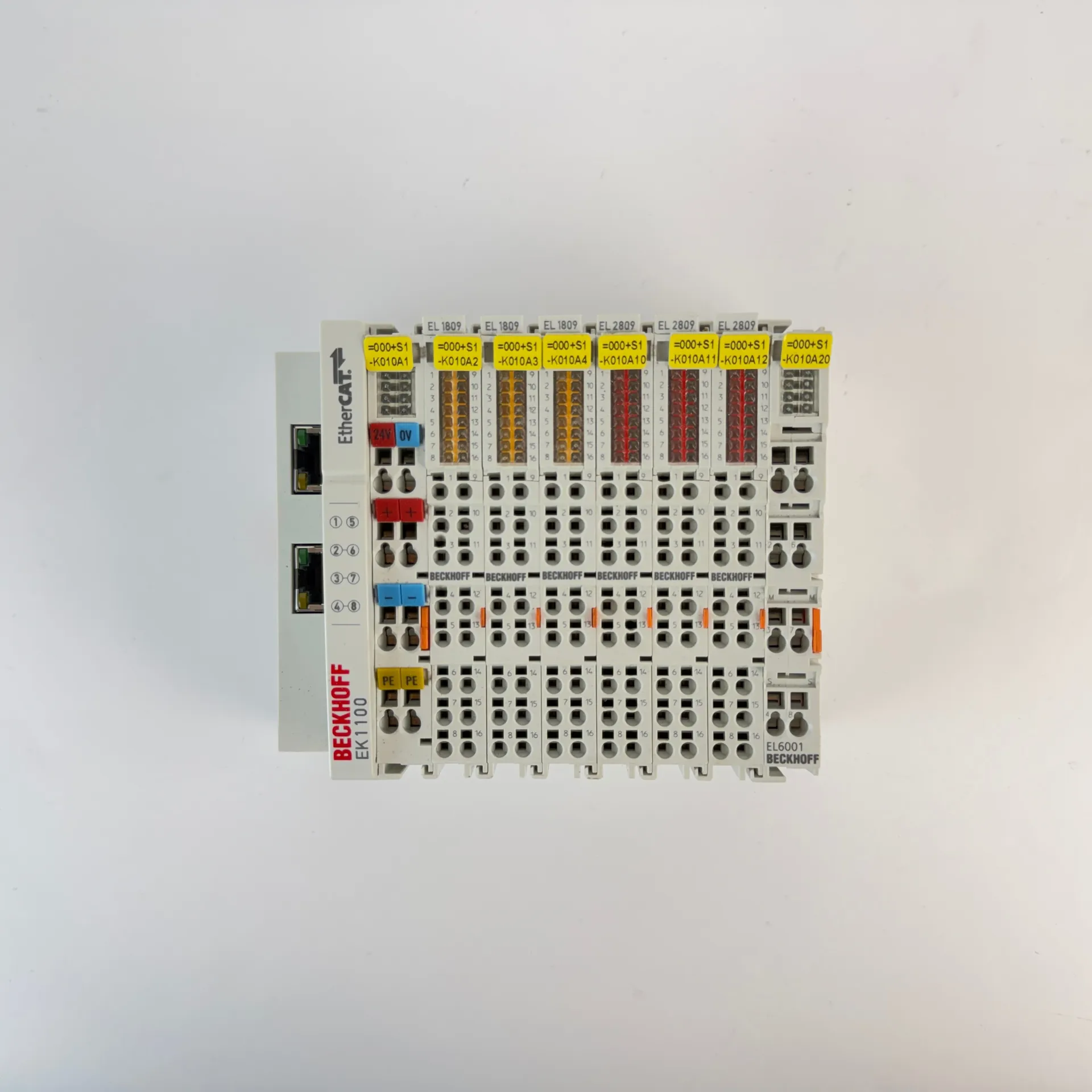 Beckhoff EK1100 EtherCAT Coupler w/ 3x EL1809 3x EL2809 I/O Modules - Thumbnail 2