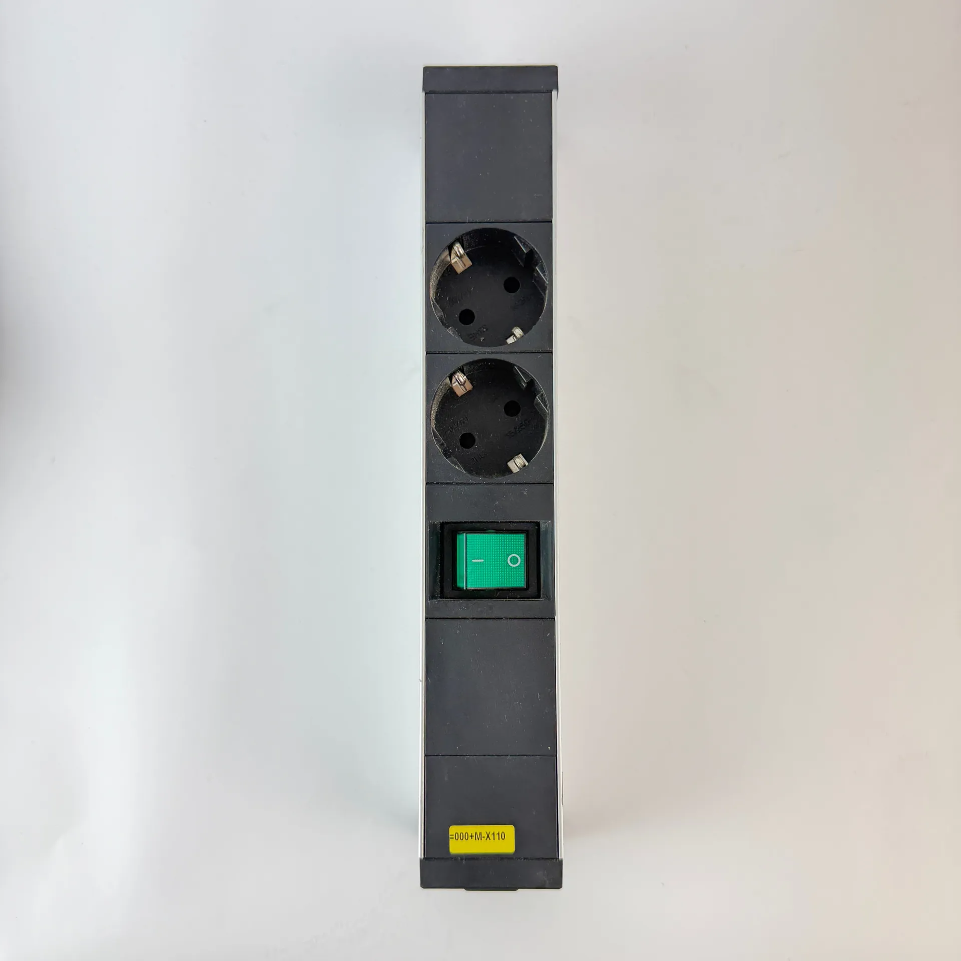 Bosch Rexroth 3842539846 Socket Strip D-2S/H 2-Outlet 16A 250V with Switch & Cable - Thumbnail 3