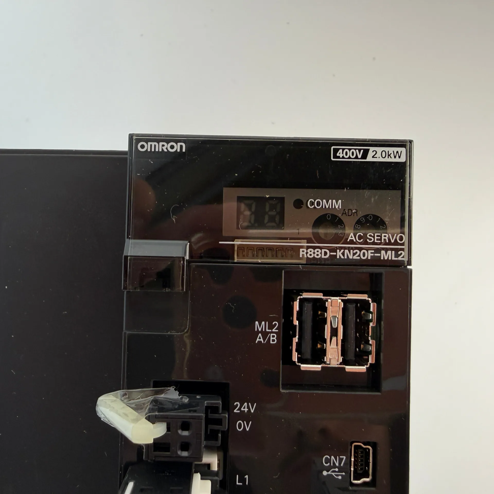 Omron R88D-KN20F-ML2 Accurax G5 2kW 400V AC Servo Driver MECHATROLINK-II - Thumbnail 6