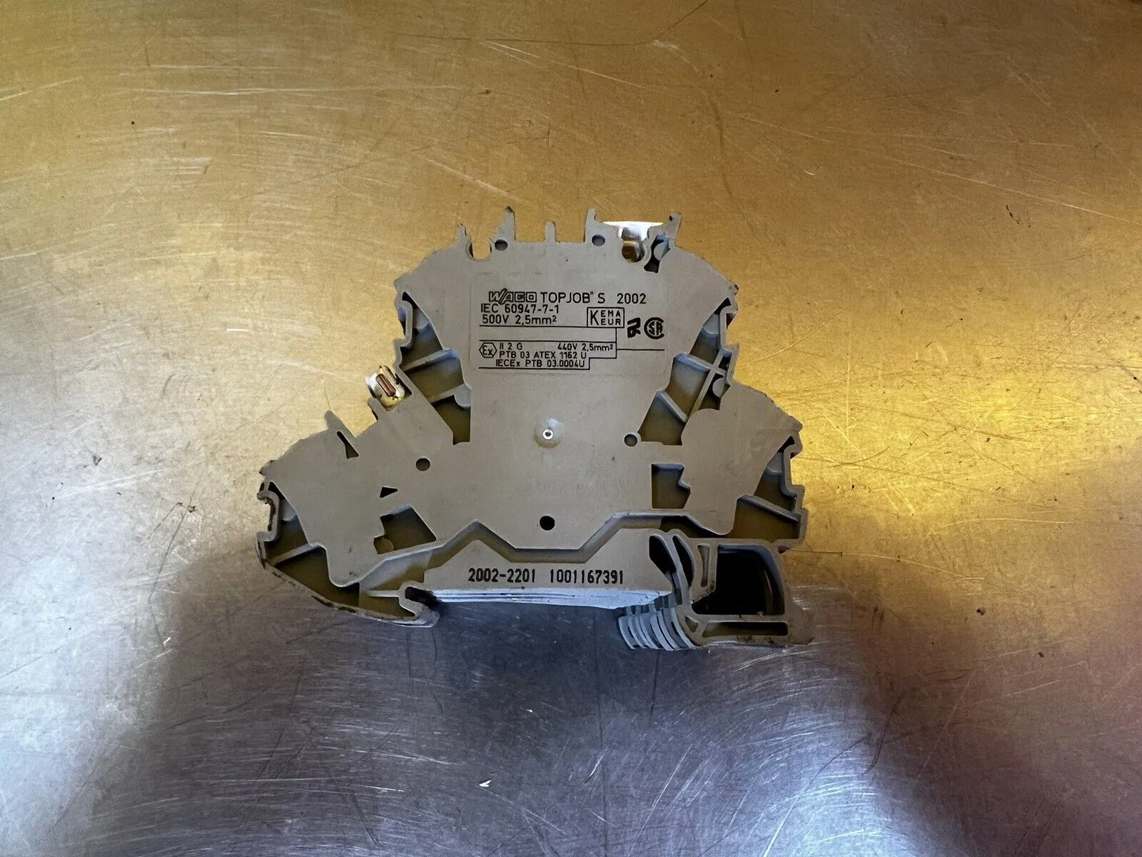 WAGO DIN Rail Terminal Block – IEC 60947-7-1 Reihenklemme - Thumbnail 4