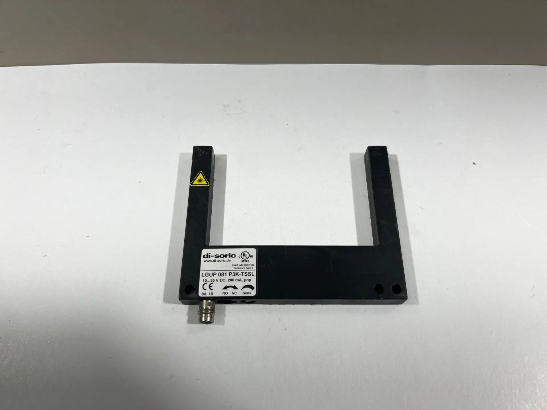 Di-Soric LGUP 081 P3K-TSSL Forked Light Barrier - Thumbnail 2