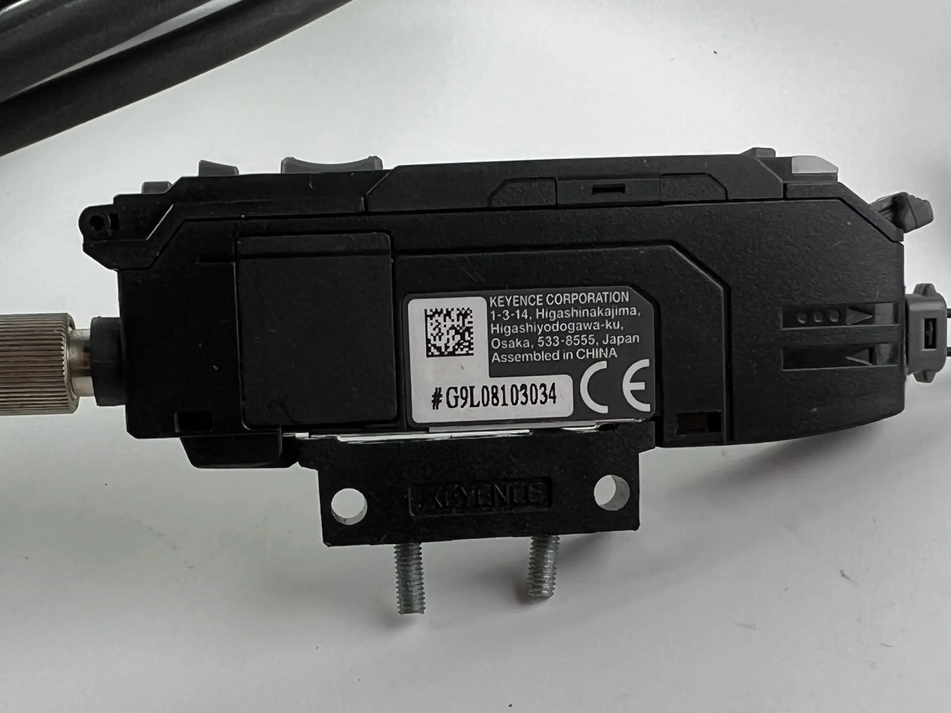 Keyence FS-N41C Fiber Optic Amplifier + 2 Sensor Heads + 190cm Cable (No Plastic Cover) - Thumbnail 5