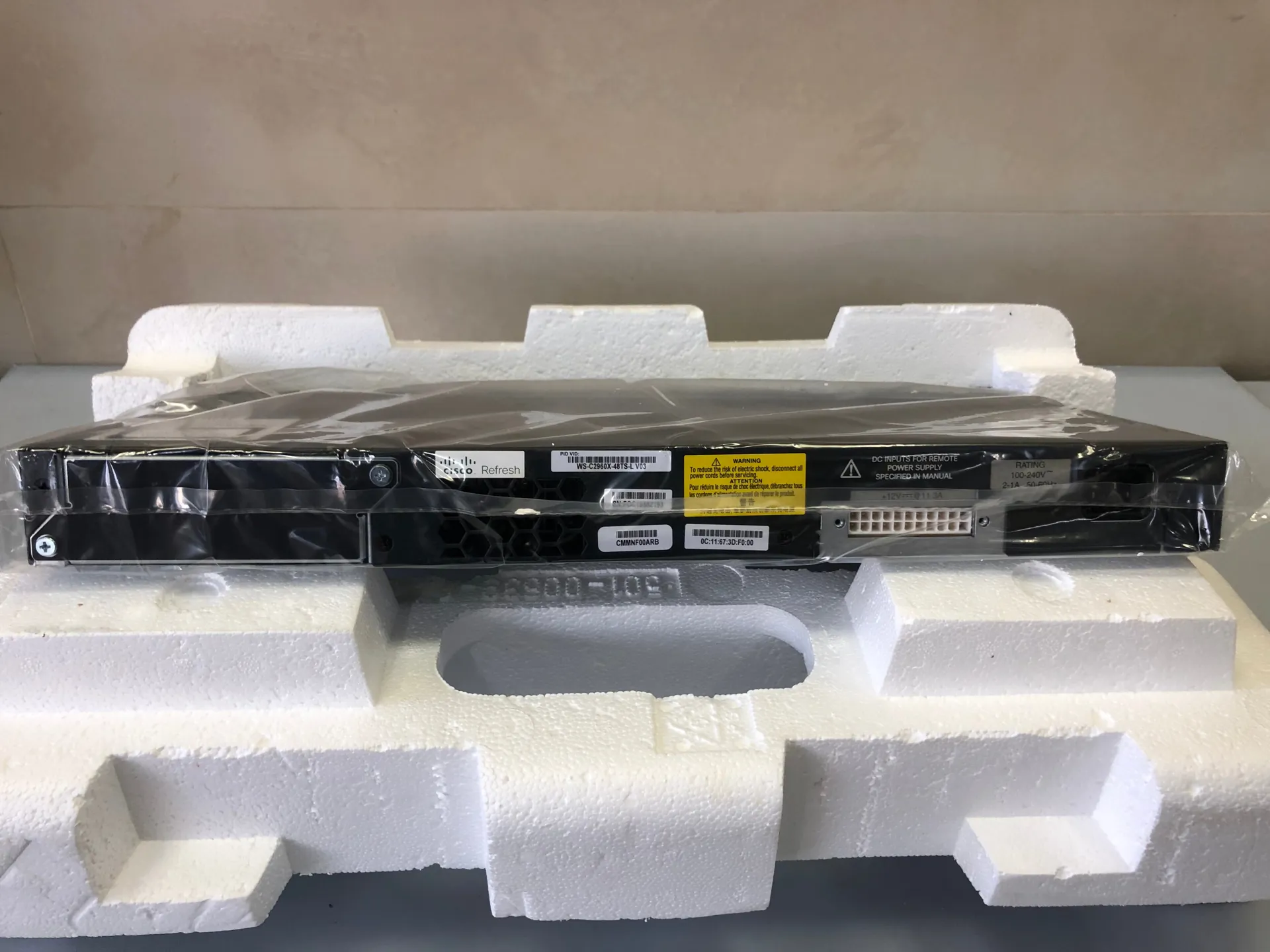 CISCO WS-C2960X-48TS-L Catalyst 2960-X 48GigE, 4x1G SFP, LAN Base - Thumbnail 9
