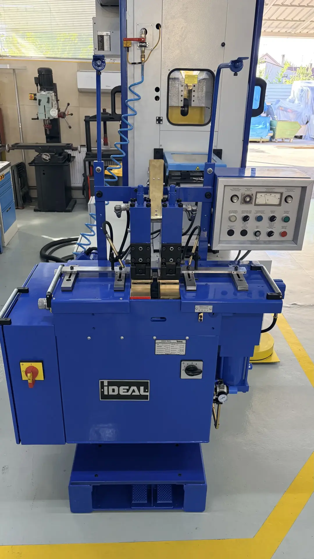 iDEAL BAS 120 Band Saw Blade Welder, Blades 25-120 mm, Hydraulic Clamping - Thumbnail 3