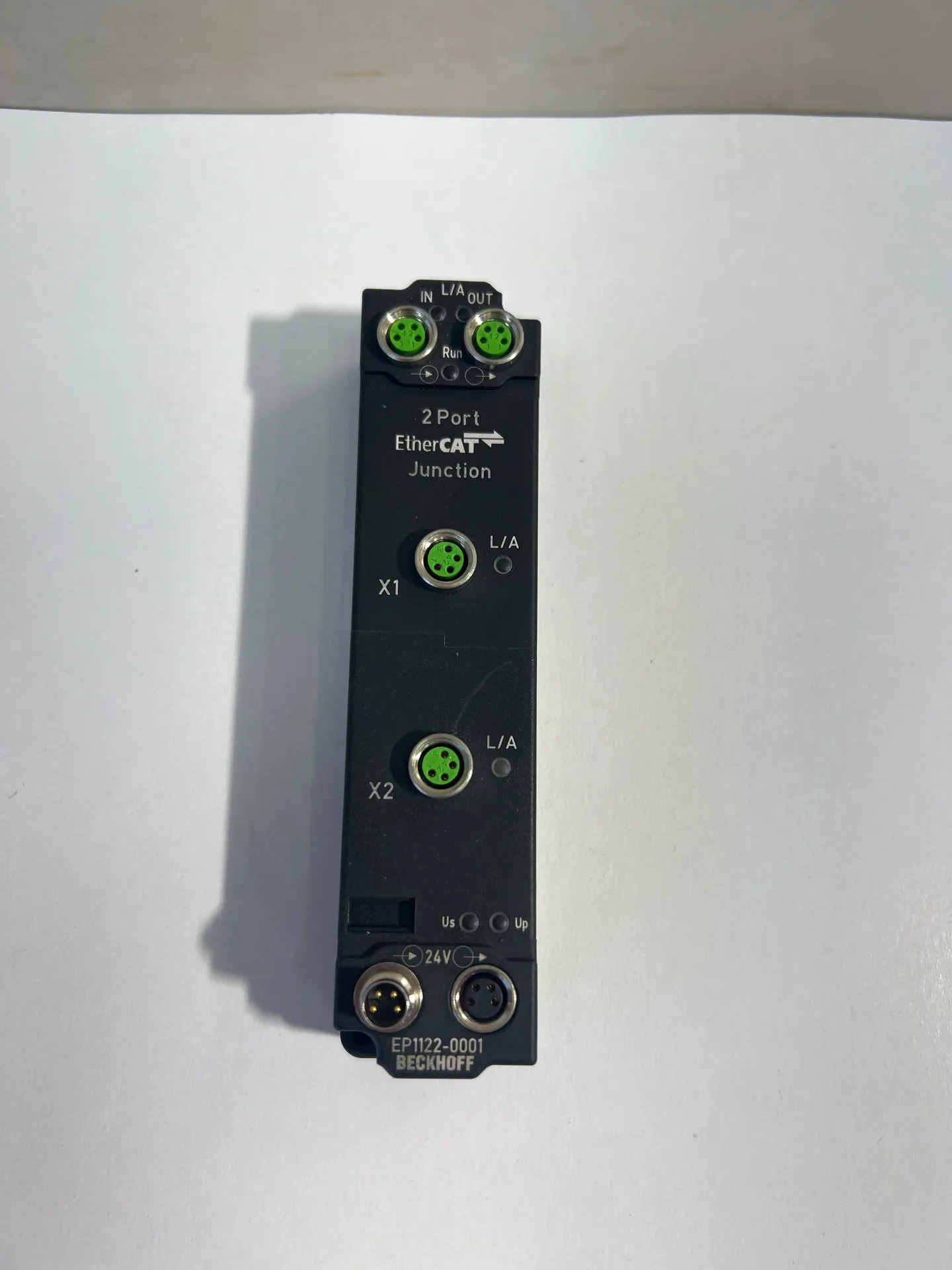 Beckhoff EtherCAT Box, 2-Port Branch, M8 | EP1122-0001 - Thumbnail 3