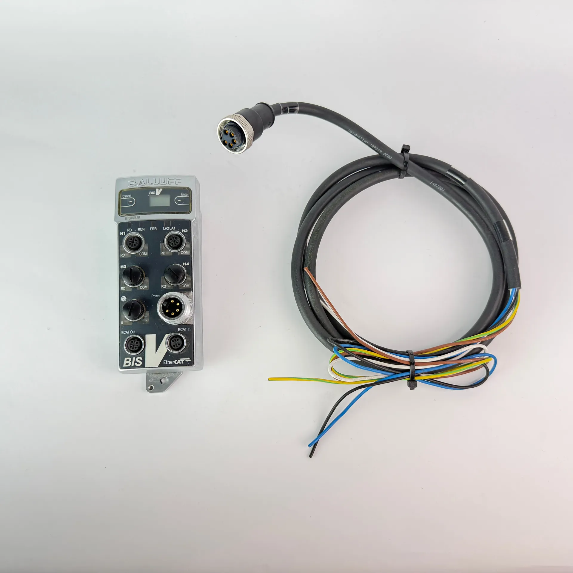 1x BALLUFF BIS00U9 BIS V-6110-063-C002 RFID Evaluation Unit EtherCAT + Cable - Thumbnail 3