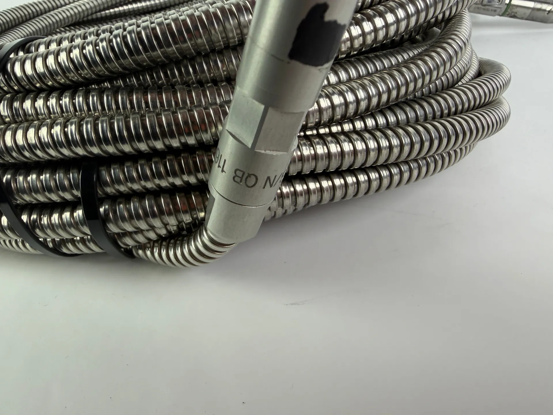 High Power Laser Fiber Optic Delivery Cable Armored Water Cooled Industrial - Thumbnail 9