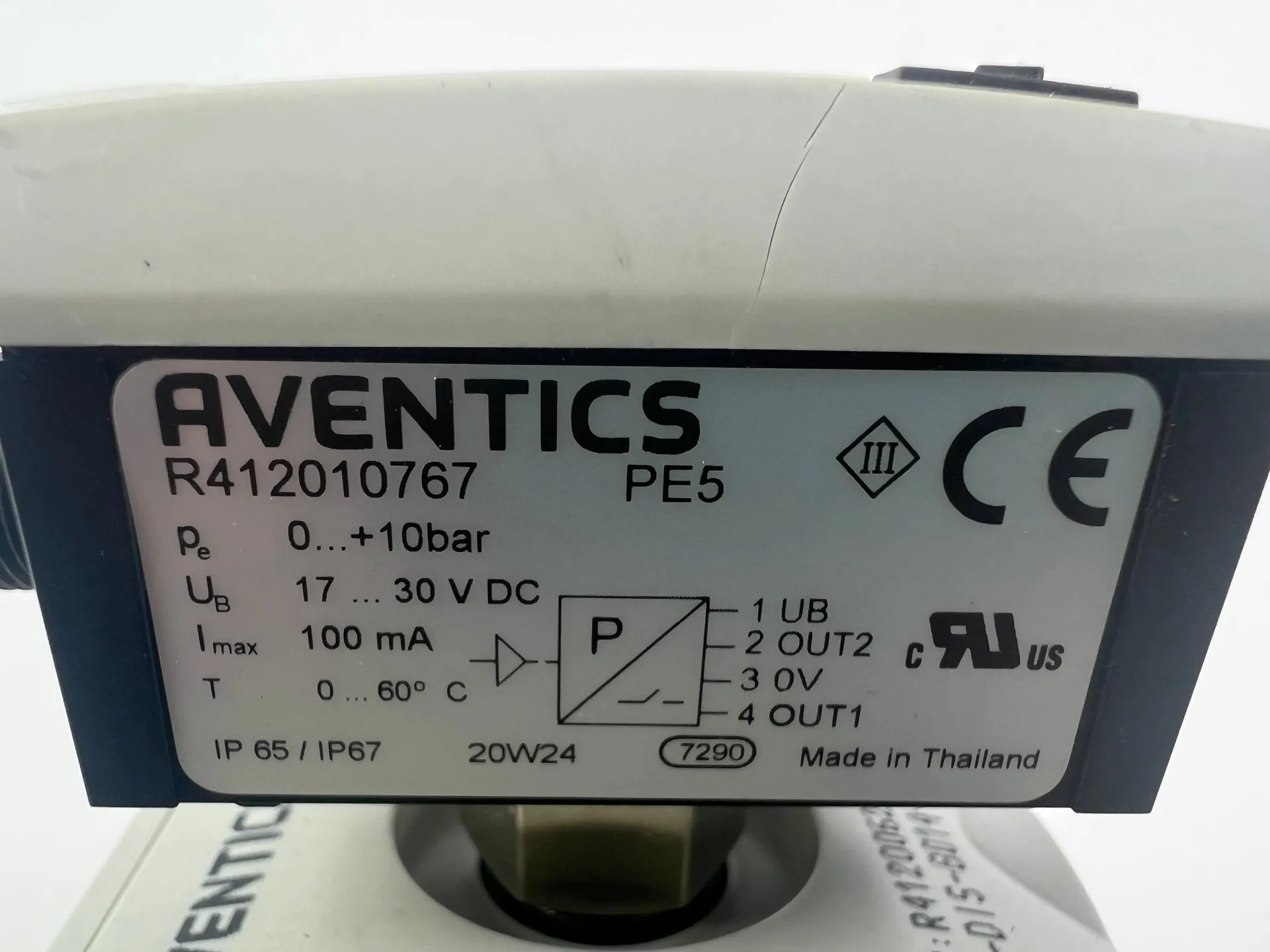 Aventics R412006256 R412006175 R412006380 R412006250 + R412010767 Pressure Regulating Valves - Thumbnail 9