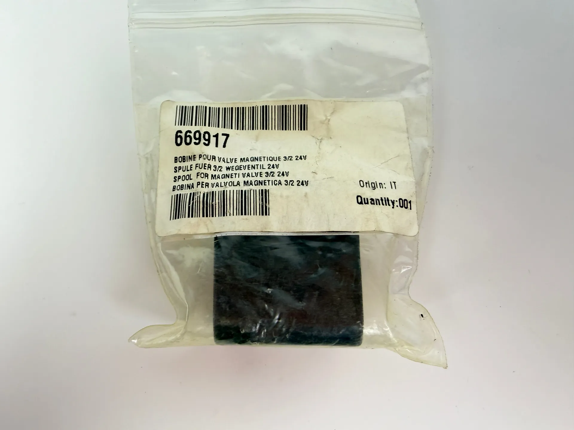 Univer DA-0051 U1 Solenoid Valve Coil 24V DC 3.5W Rectangular - Thumbnail 5