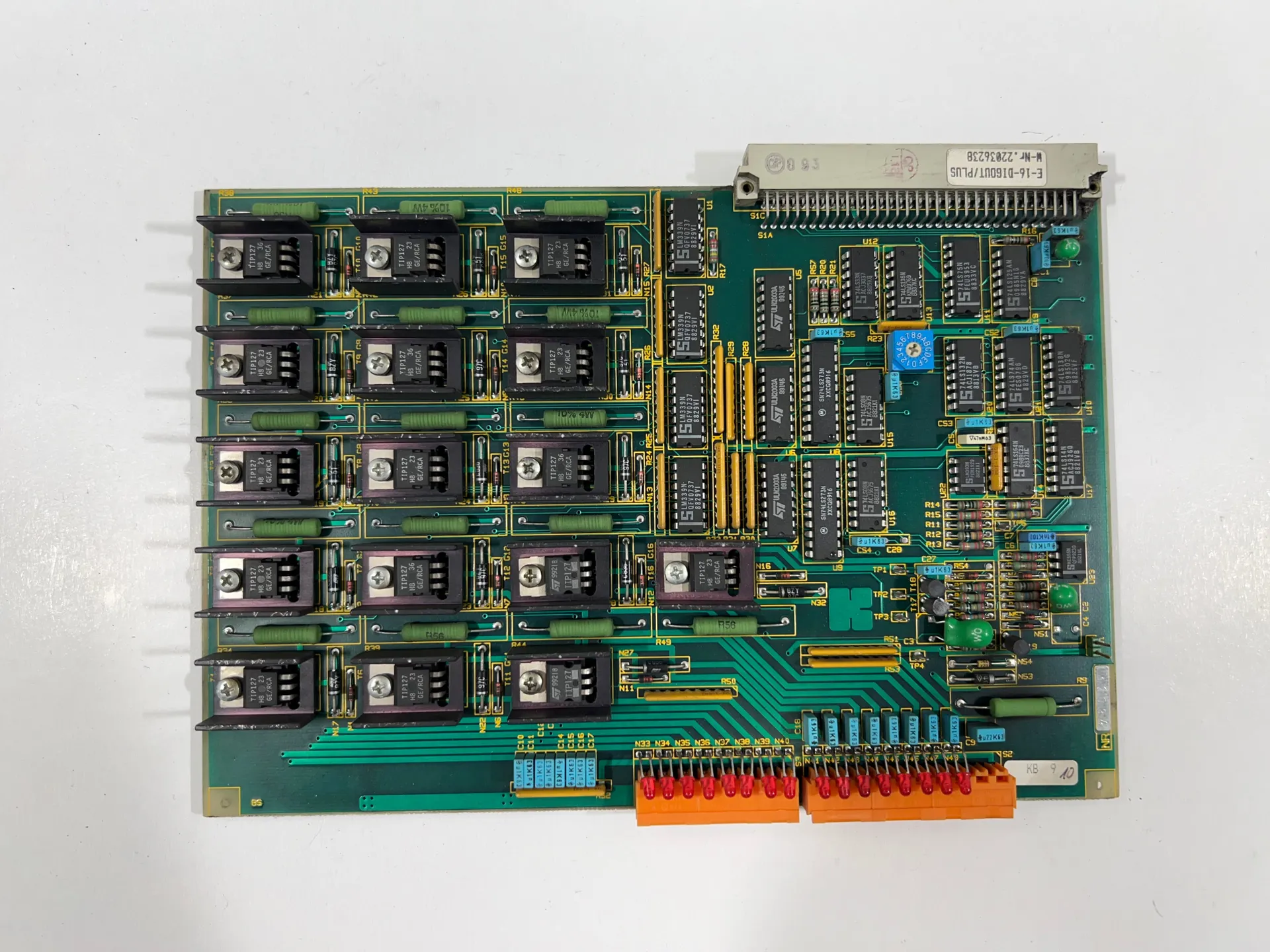 KEBA E-16-DIGOUT PLUS 262-1456-85-B BOARD FOR ENGEL MACHINE - Image 1