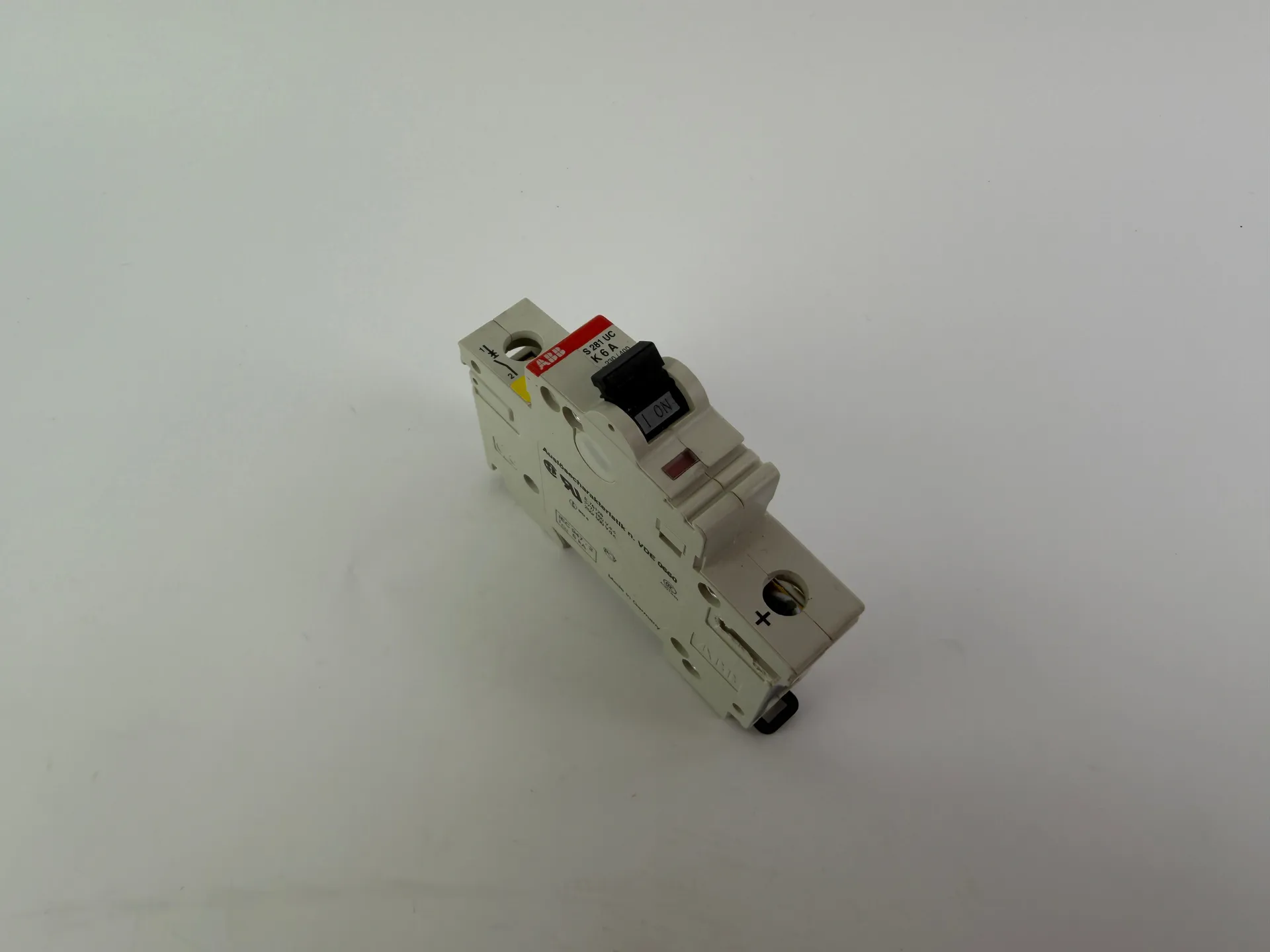 1x ABB S 281 UC K 6 A Circuit Breaker 1-Pole - Thumbnail 2
