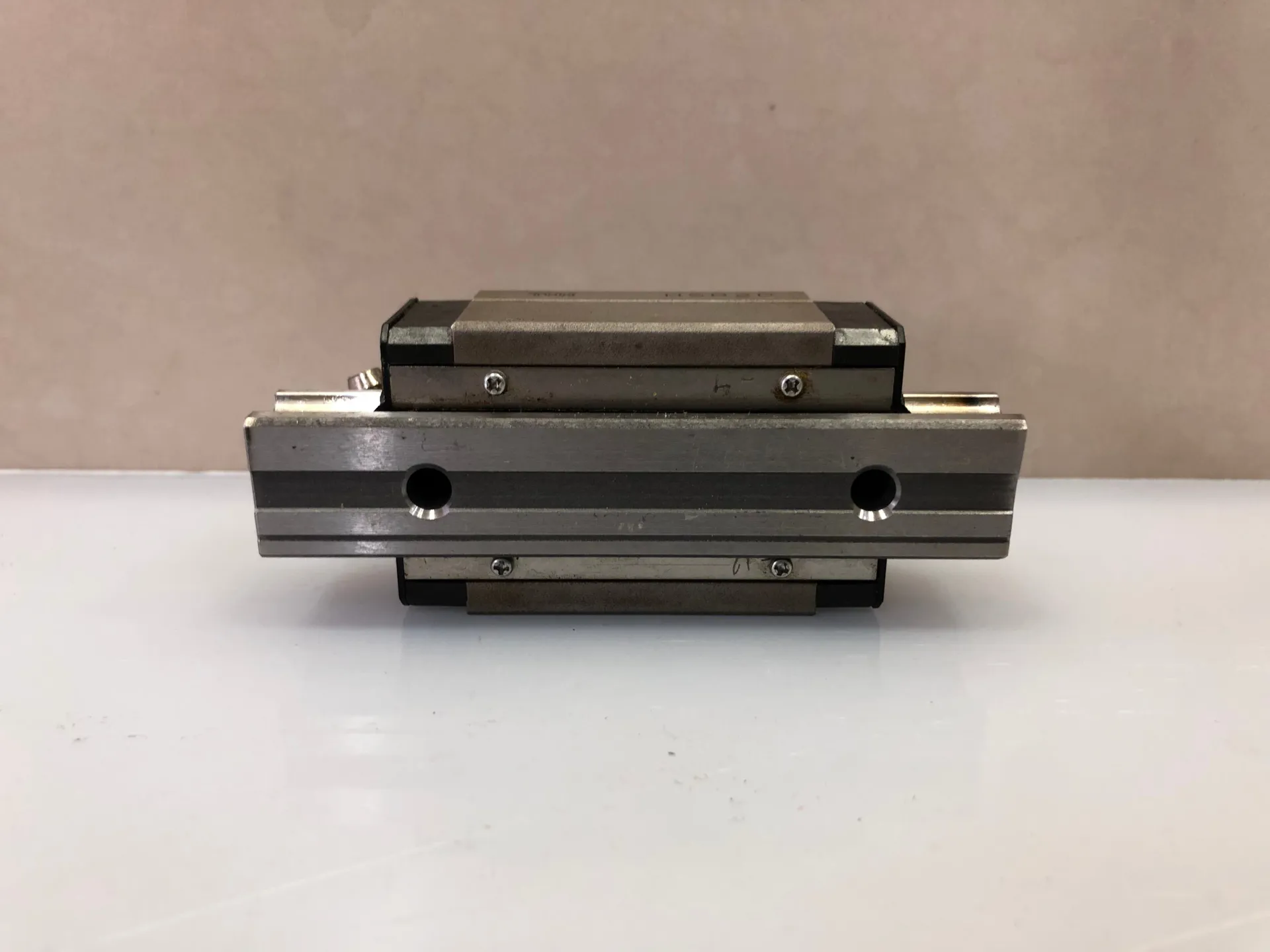 THK HSR20 Linear Bearing Block with 100mm Rail – HSR 20 Guide System - Thumbnail 2