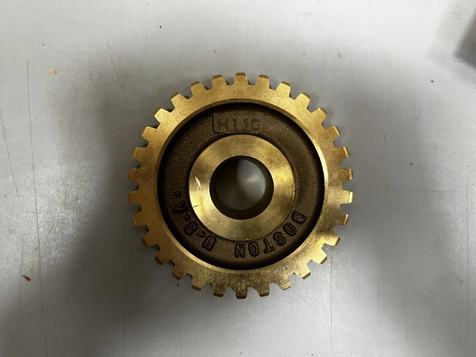 NEW Boston Gear DB1421A Bronze Worm Gear, Pitch: 8", Threads: 2, 30 Teeth 13742 - Thumbnail 4