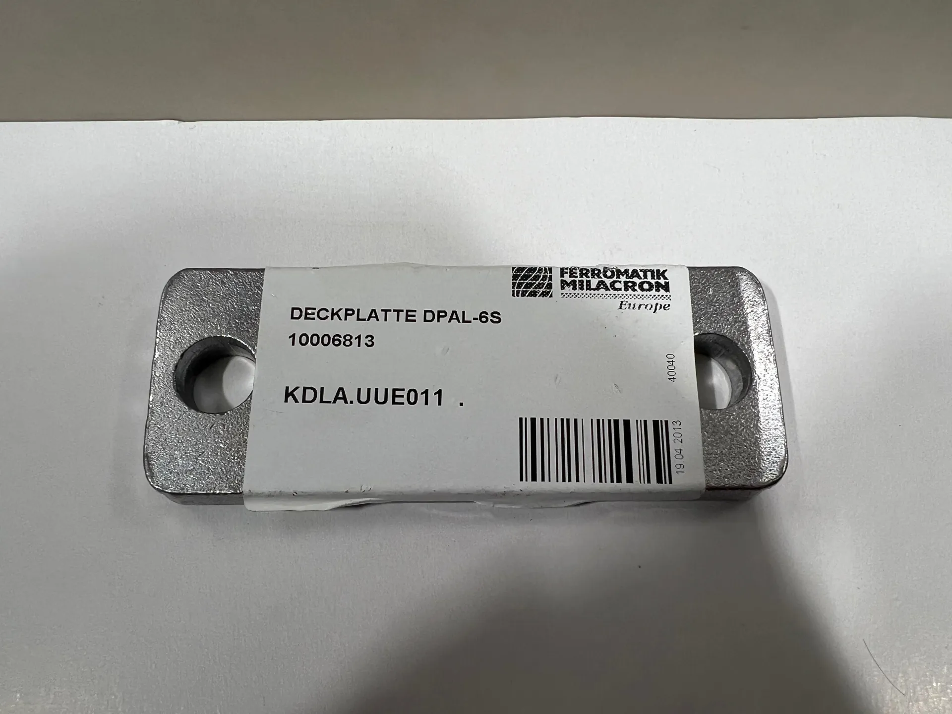 Stauff DPAL-6S Cover Plate – Carbon Steel, Phosphated – Lot of 6 - Thumbnail 3