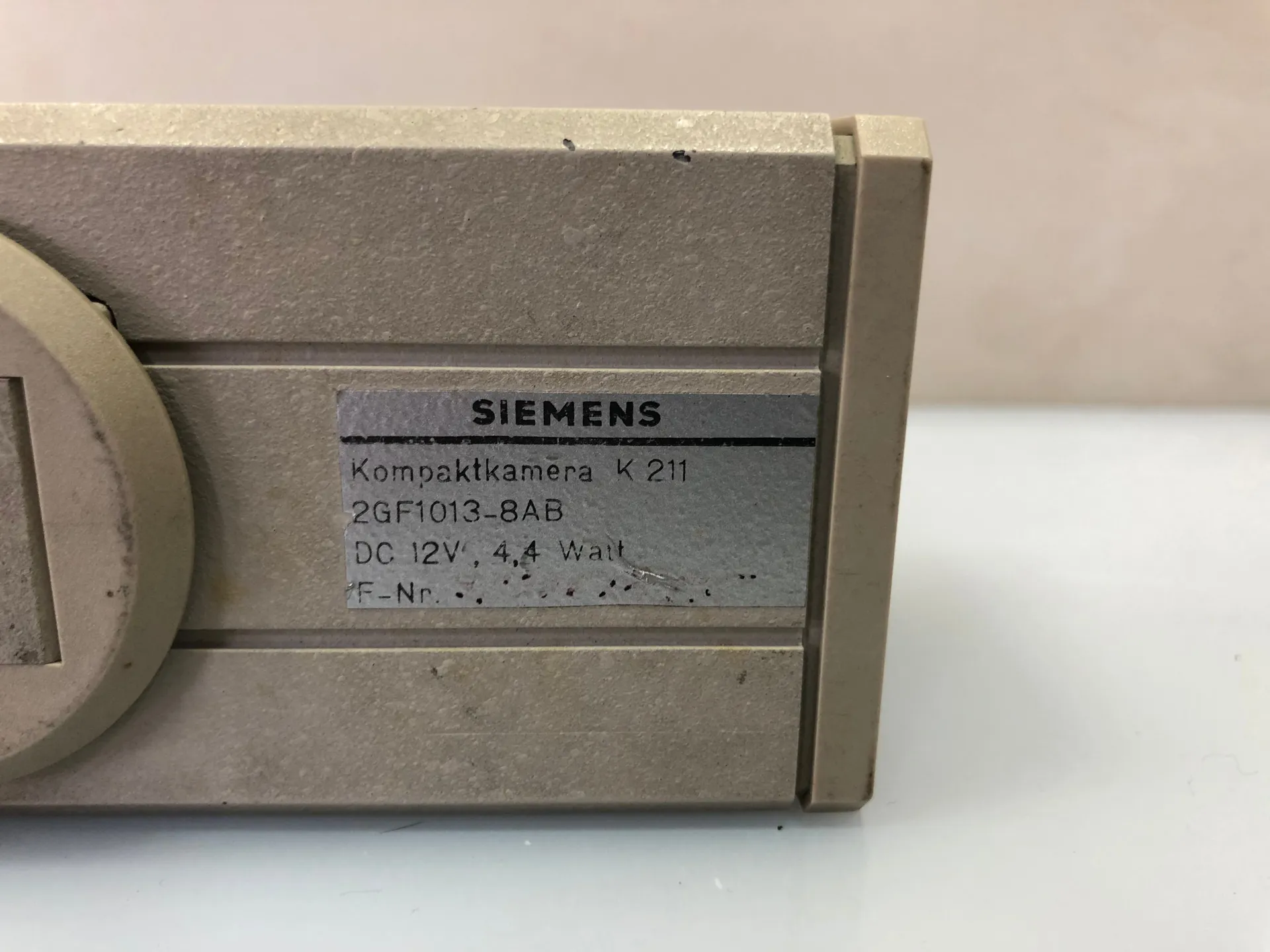SIEMENS K211 CCD Industrial Camera - Thumbnail 5
