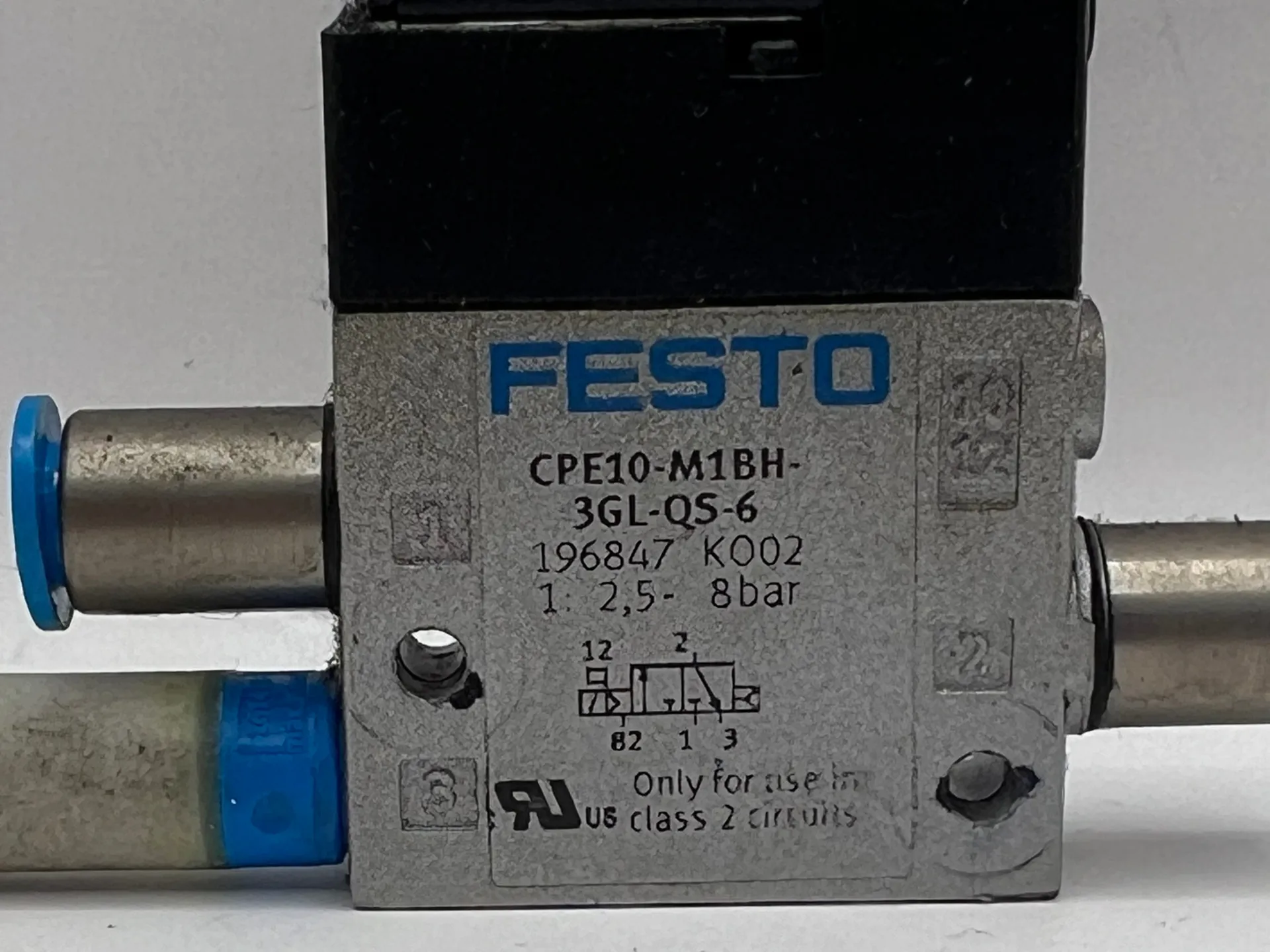 Festo CPE10-M1BH-3GL-QS-6 Solenoid Valve 196847 - Thumbnail 4