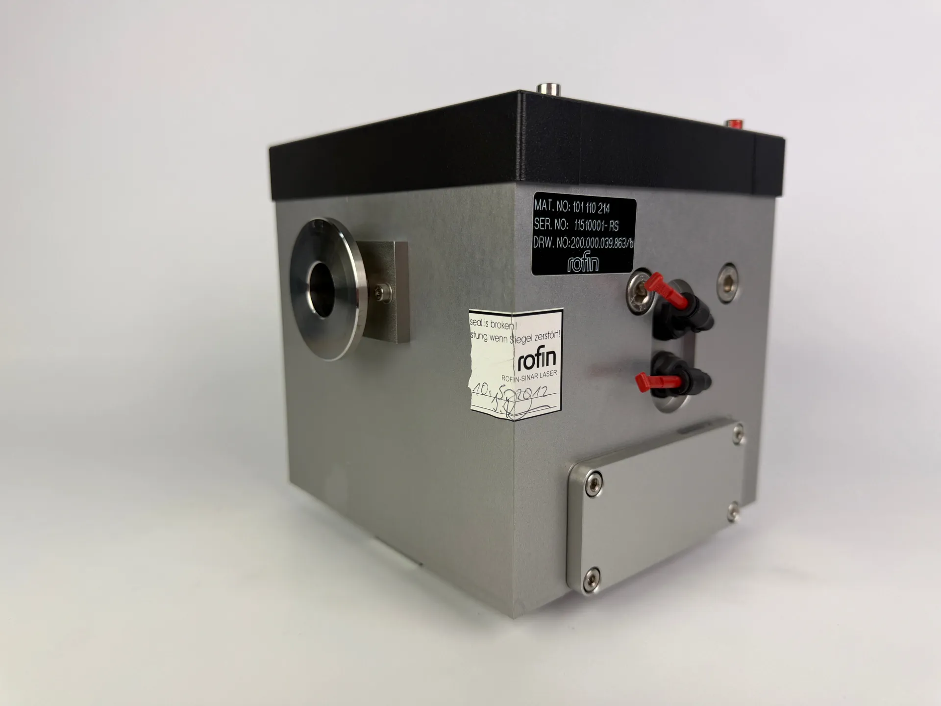 1x Rofin 101 110 214 Laser Component – Industrial Laser System Part - Thumbnail 5