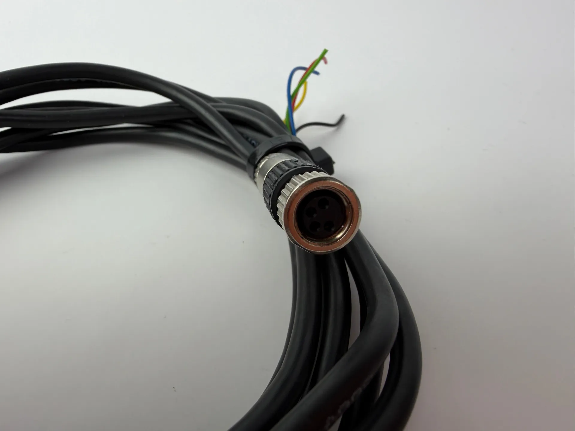 4 Pin Female Connector Cable 260cm E28423 24AWG/6C AWM Style 2095 300V - Thumbnail 2