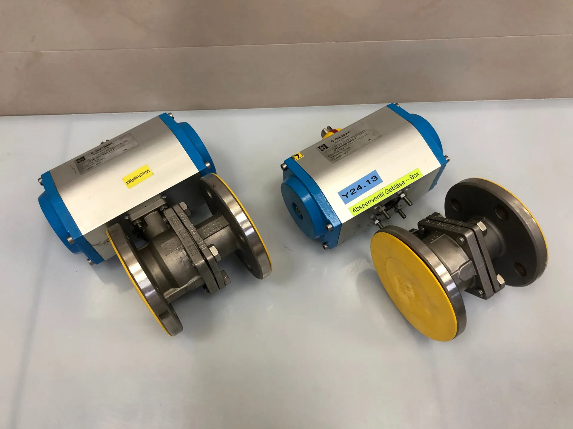 G. BEE GTD-98/090/V17-F Pneumatically Actuated Ball Valve – DN40, Model 71ME-40-16-F-E-R27-0 - Thumbnail 2