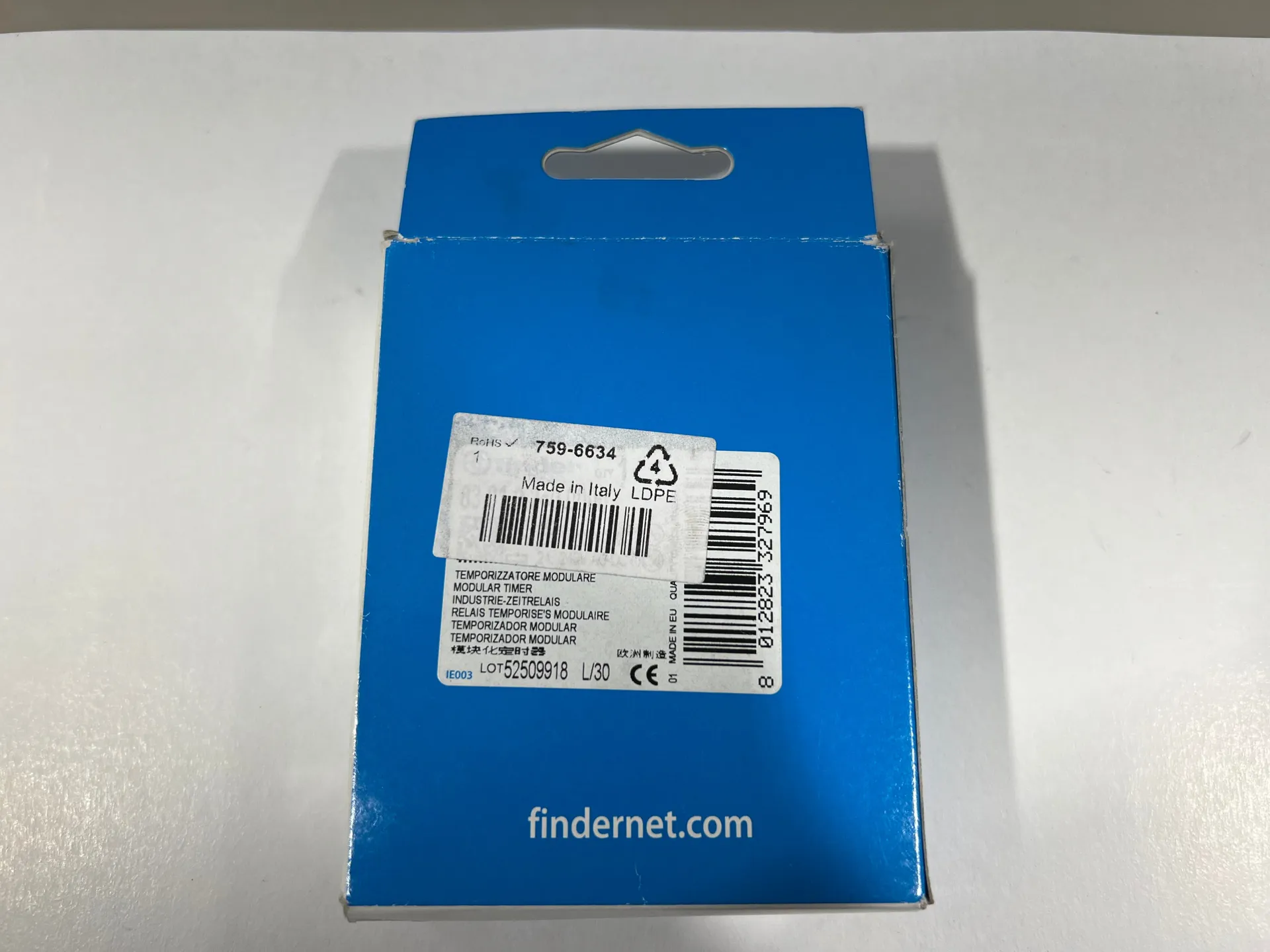 New in Box Finder 83.01.0.240.0000 Multifunction Time Relay – 240V AC, 8 Functions - Thumbnail 5