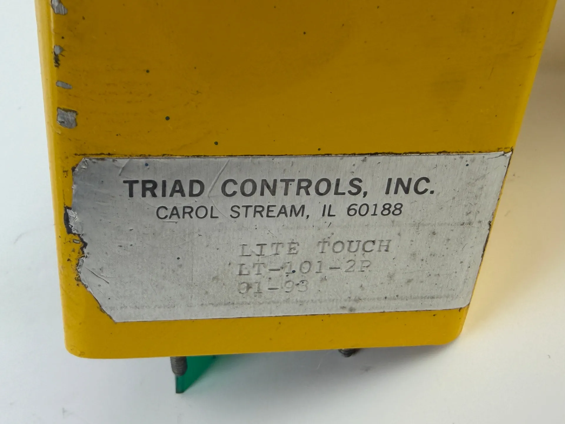 Lot of 2 Triad Controls LT-101-2P-1 Lite Touch Industrial Switch Untested - Thumbnail 4