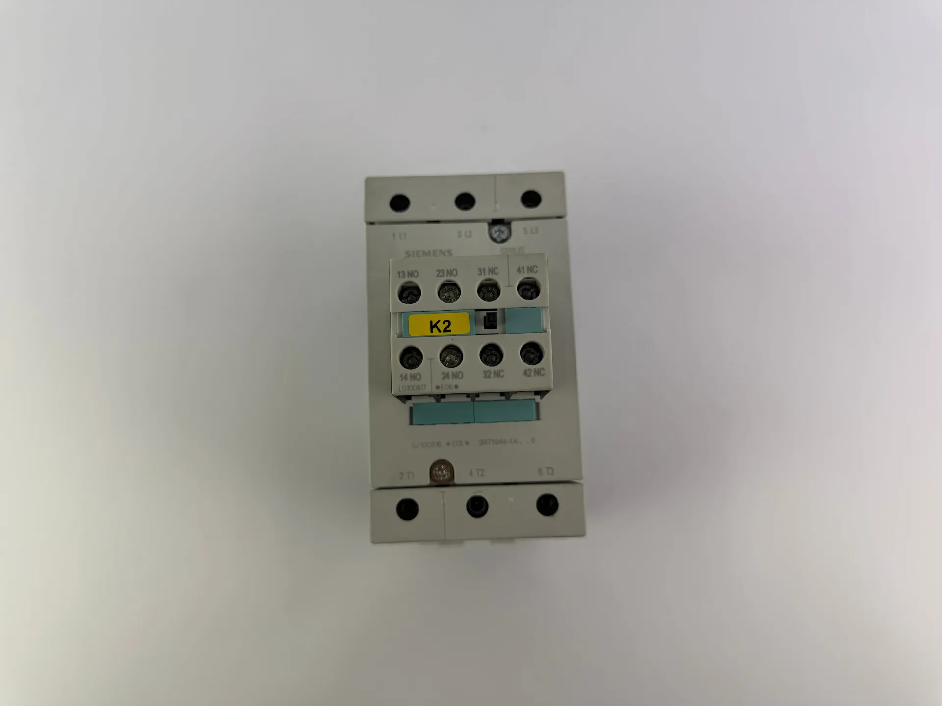 1x Siemens 3RT1044-1A Contactor, 3-Pole, AC-3, 65A, 230/400V - Thumbnail 3