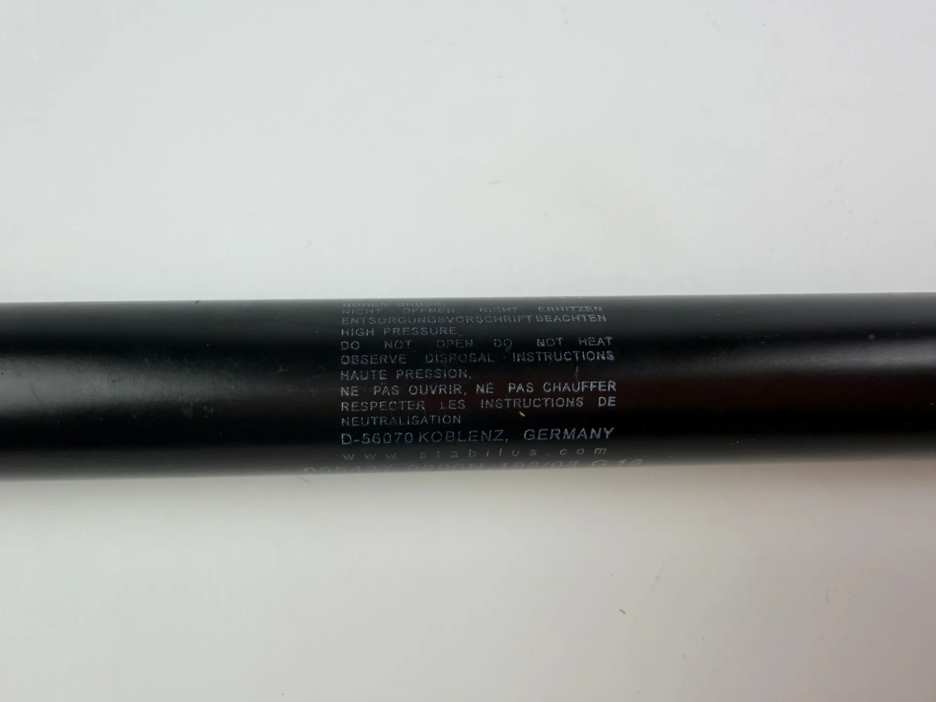 Stabilus Lift-O-Mat Gas Spring Actuator 095427 0600N 196/08 G16 - Thumbnail 5