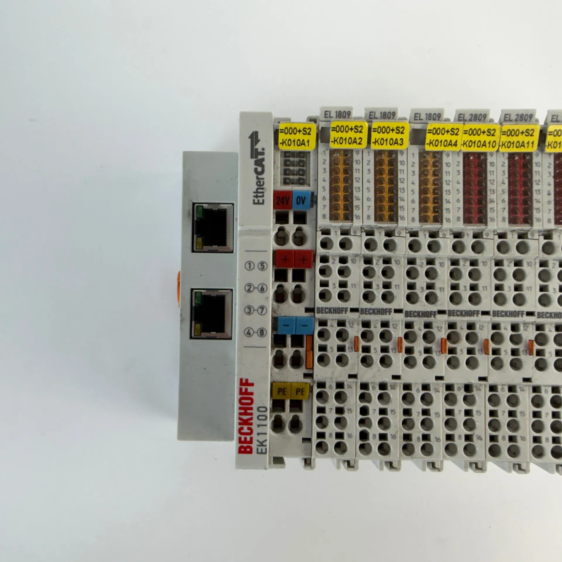 Beckhoff EK1100 EtherCAT Coupler w/ 3x EL1809 3x EL2809 3x EL6001 I/O - Thumbnail 9