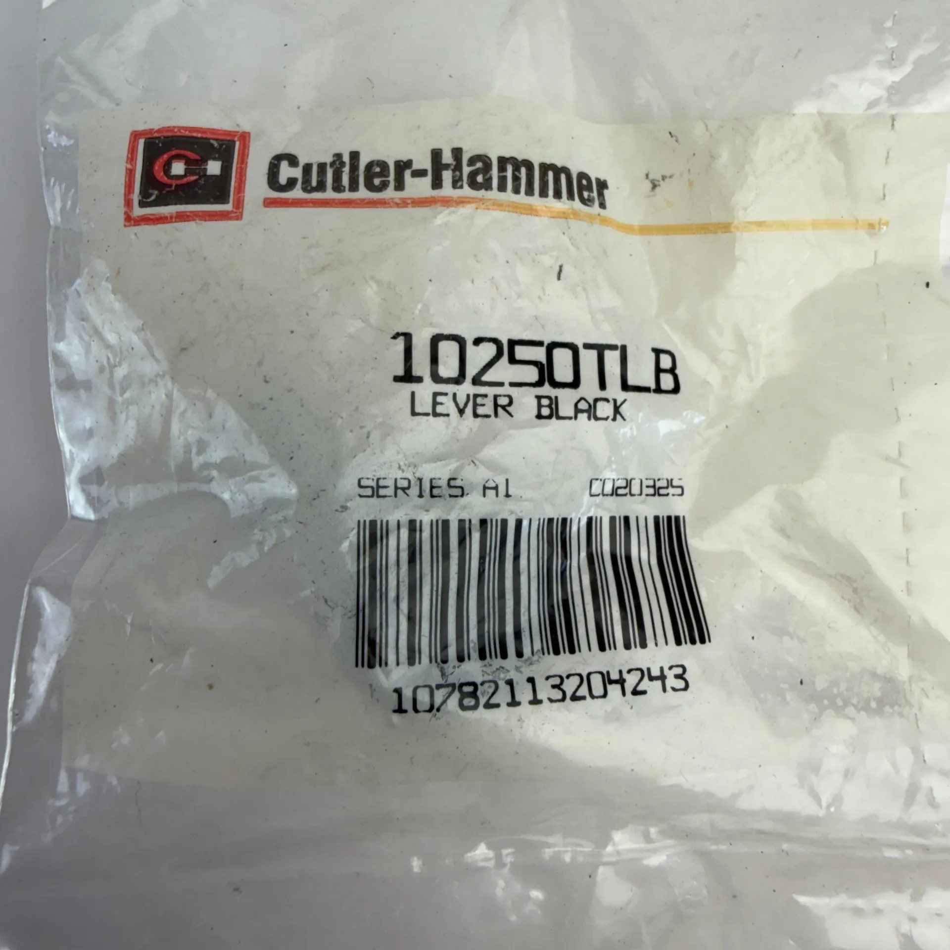Cutler-Hammer 10250TLB Black Selector Switch Lever Operating Cap 10250T - Lot of 7