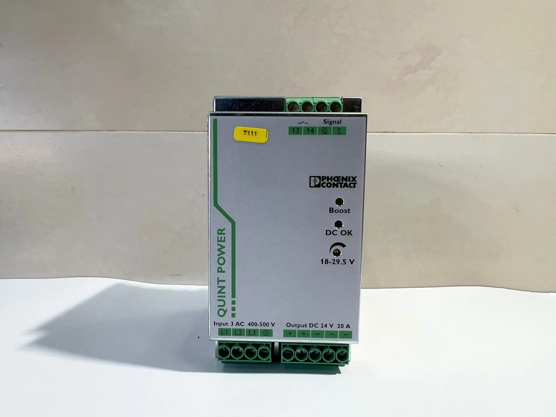 Phoenix Contact QUINT-PS/3AC/24DC/20 Power Supply Unit 2866792