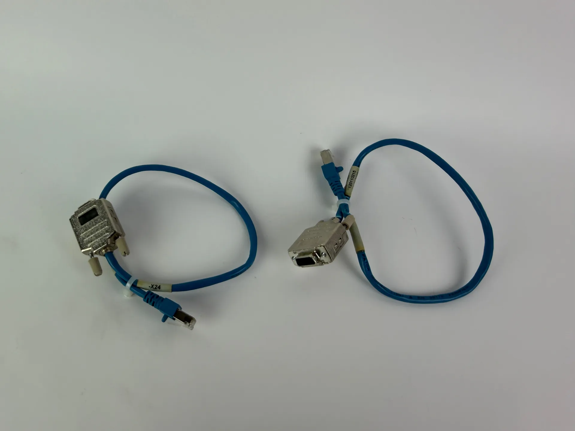 1x RJ45 to DB9 RS232 Serial Adapter Cable 30cm CAT5e Industrial PLC CNC - Thumbnail 4