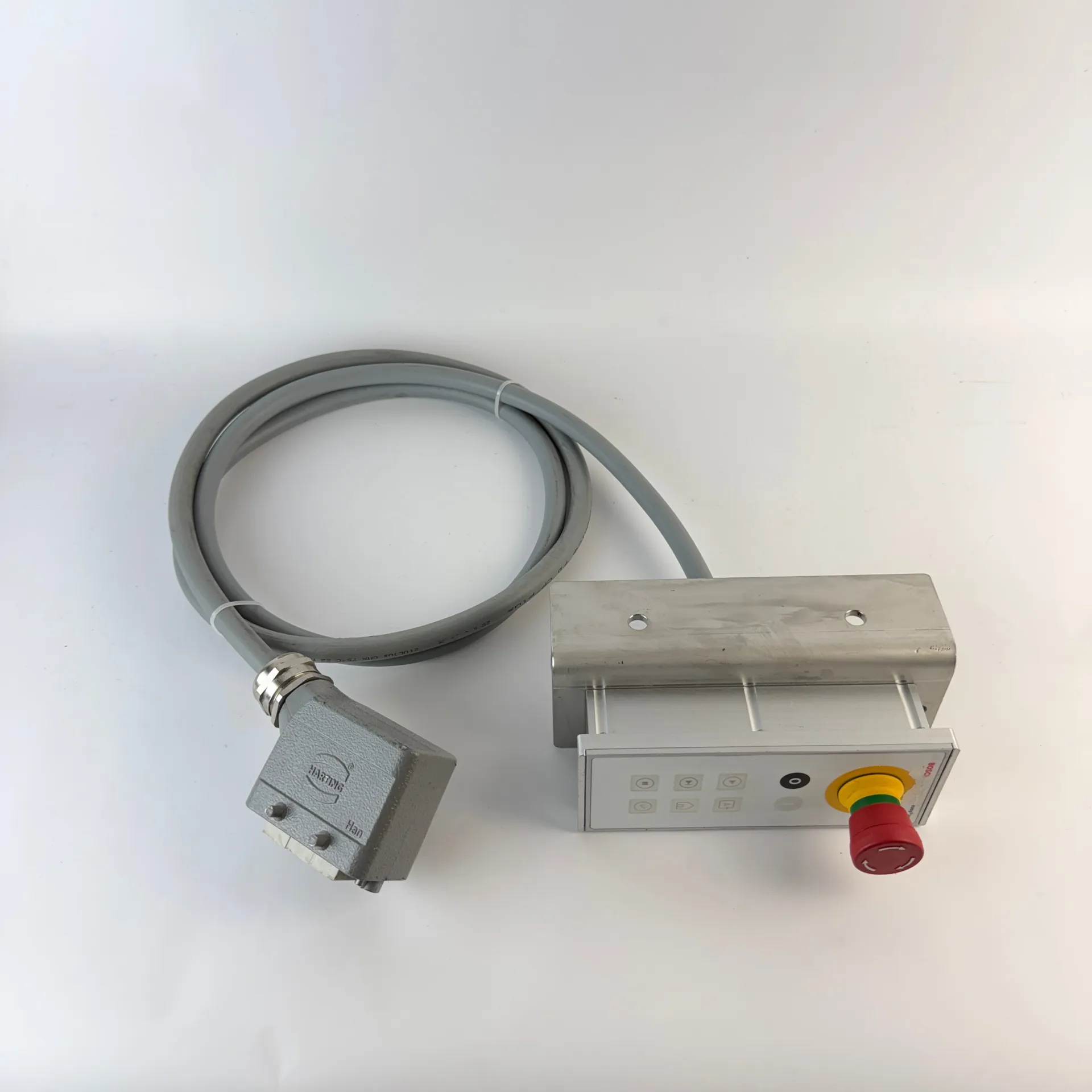 Bosch easyPanel Industrial Machine Control Panel with Emergency Stop & HARTING Han Connector - Image 1
